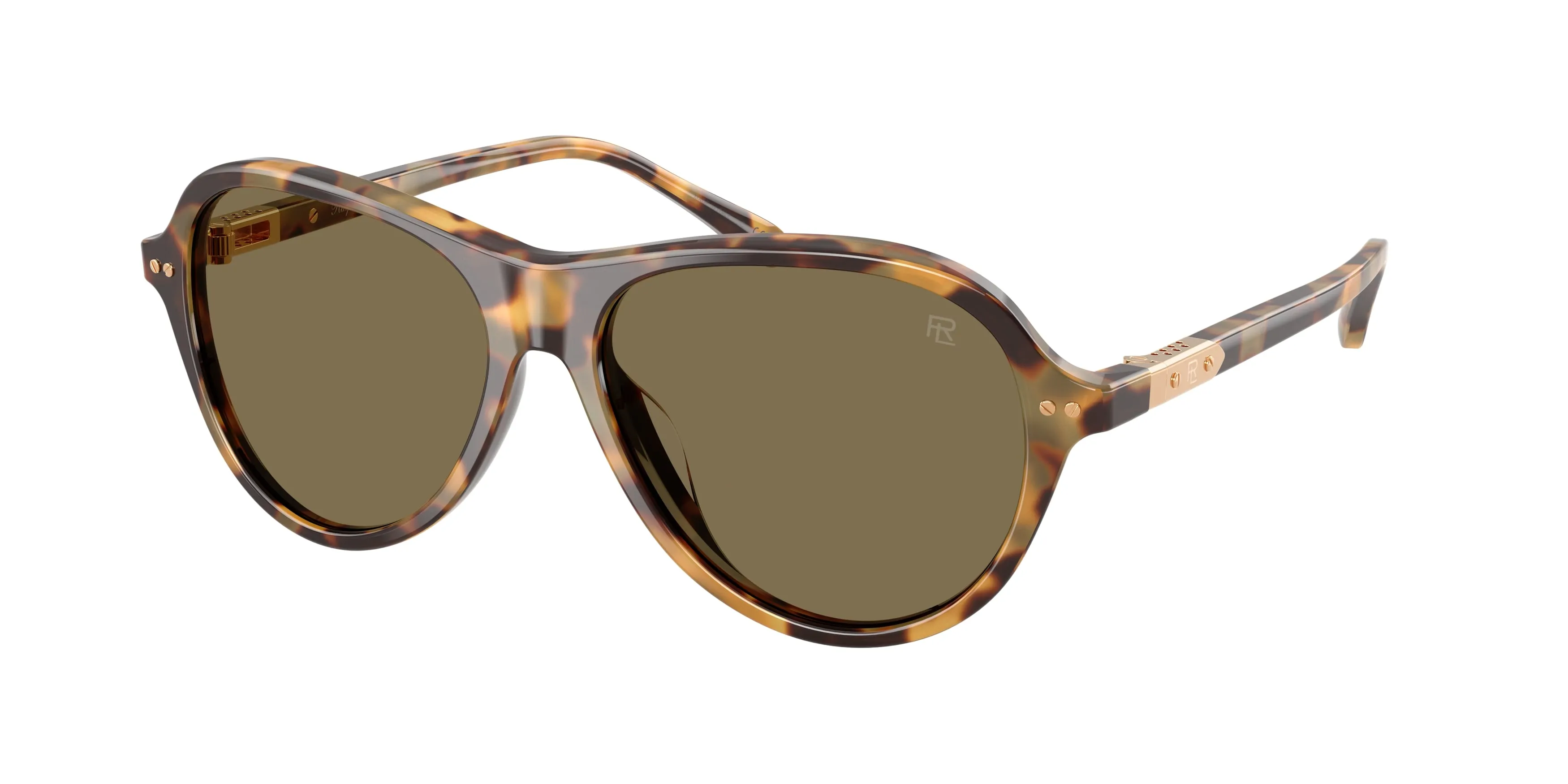 Ralph Lauren RL8247U 633973 Occhiali da sole Acetato Marrone Marrone Pilot Normale - immagine 1
