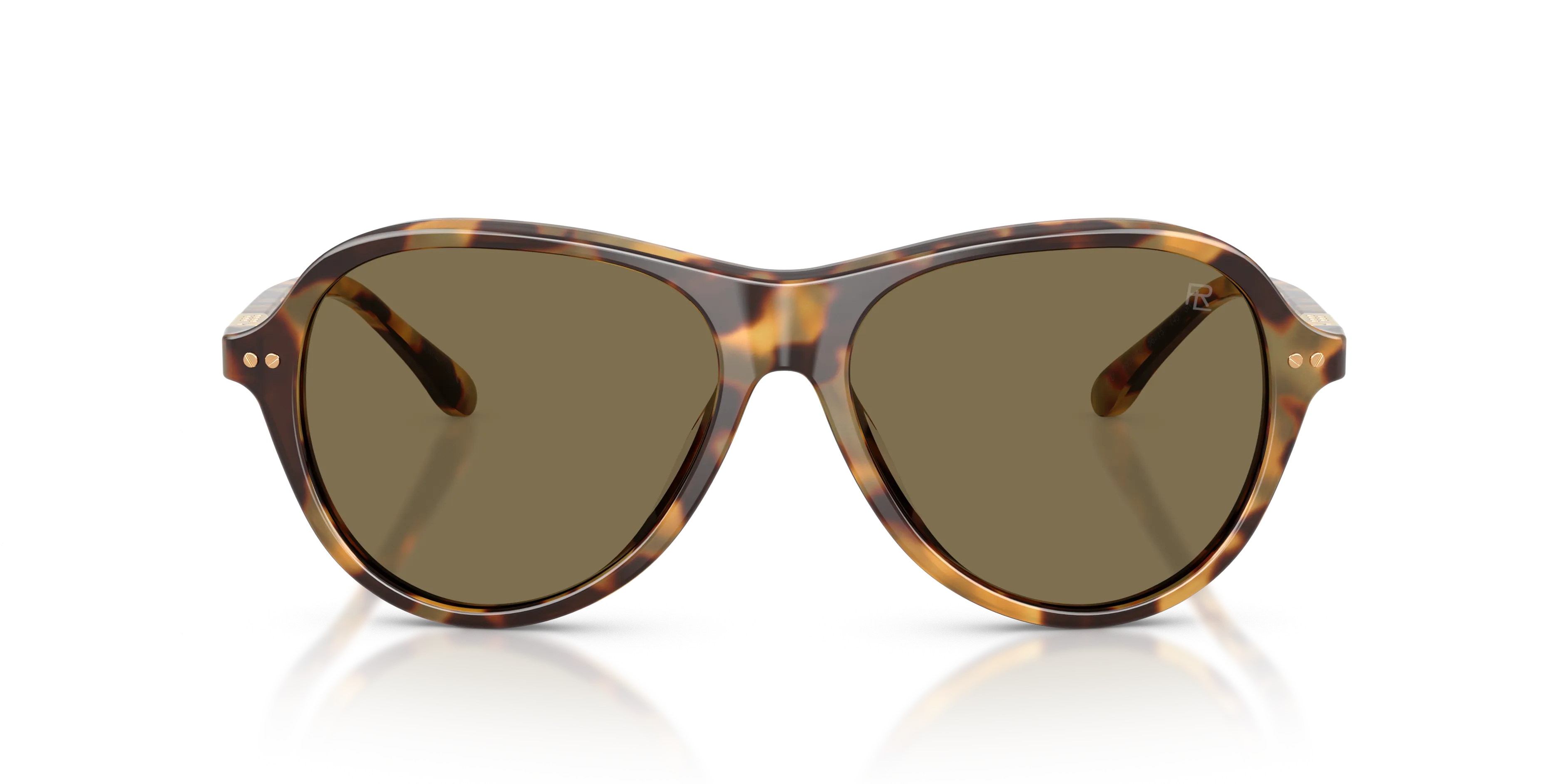 Ralph Lauren RL8247U 633973 Occhiali da sole Acetato Marrone Marrone Pilot Normale - immagine 3