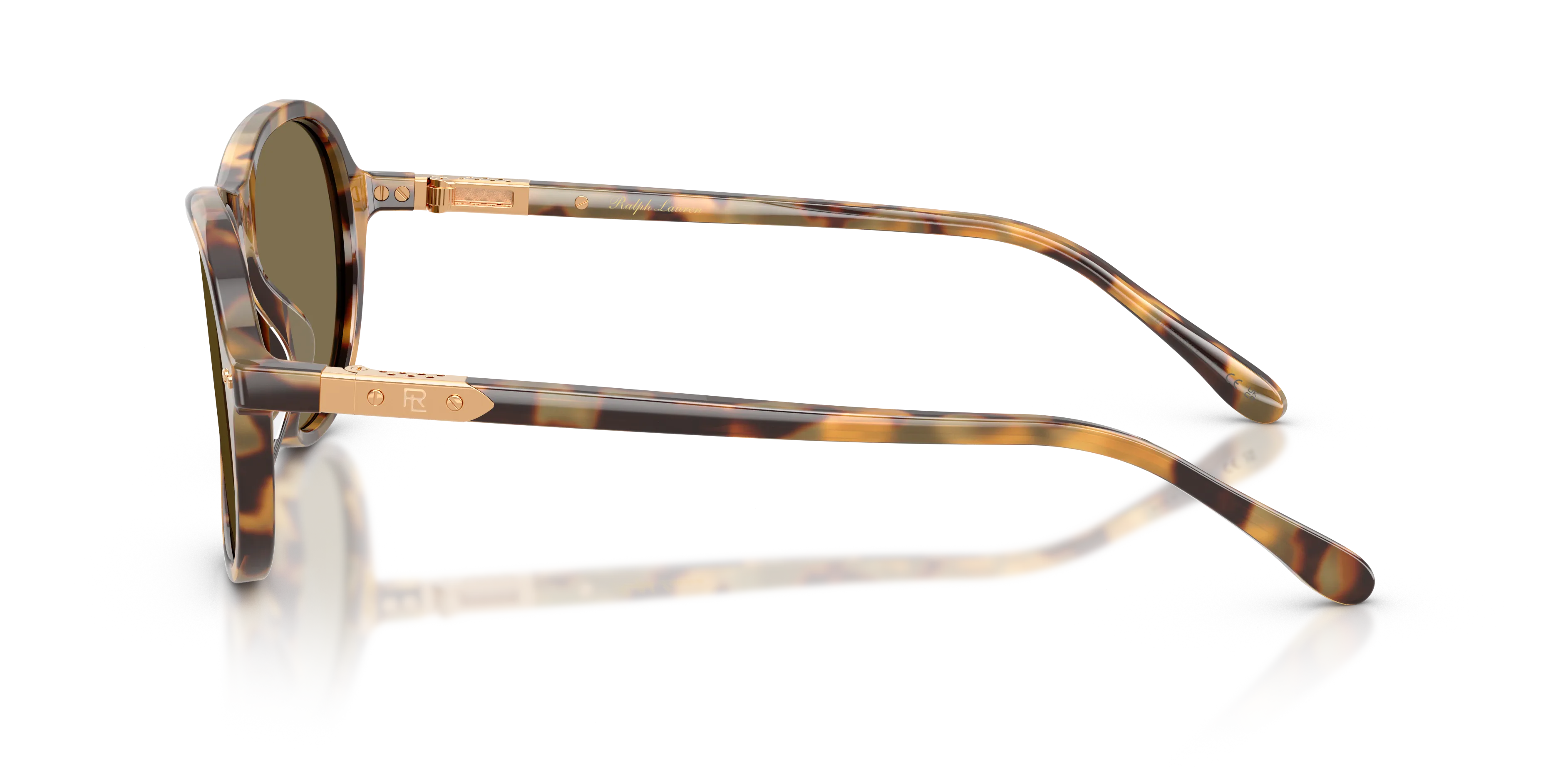 Ralph Lauren RL8247U 633973 Occhiali da sole Acetato Marrone Marrone Pilot Normale - immagine 4
