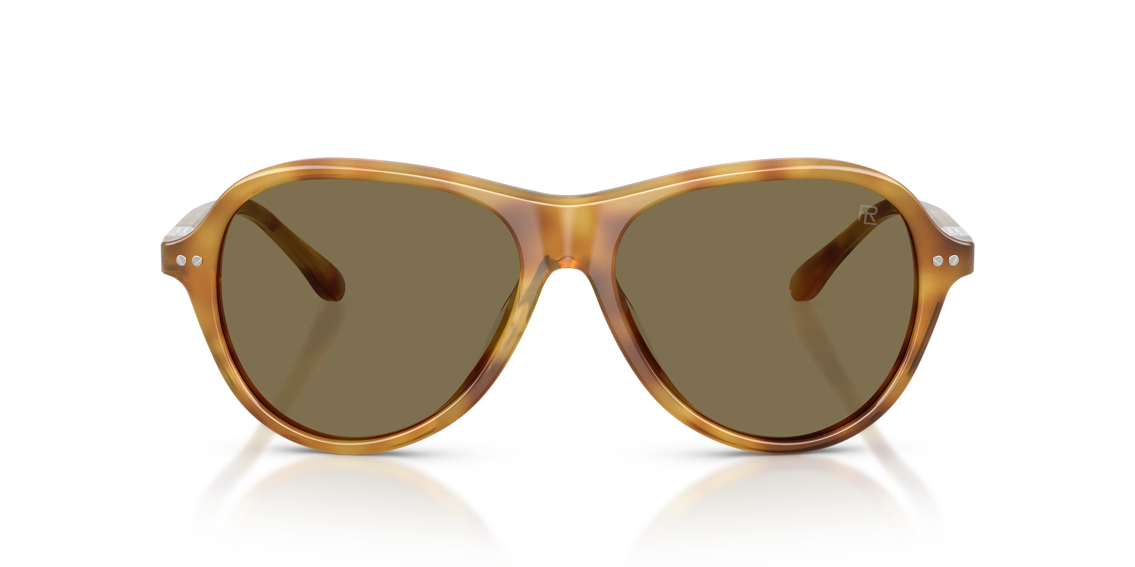 Ralph Lauren RL8247U 618573 Occhiali da sole Acetato Tartaruga Marrone Pilot Normale - immagine 3
