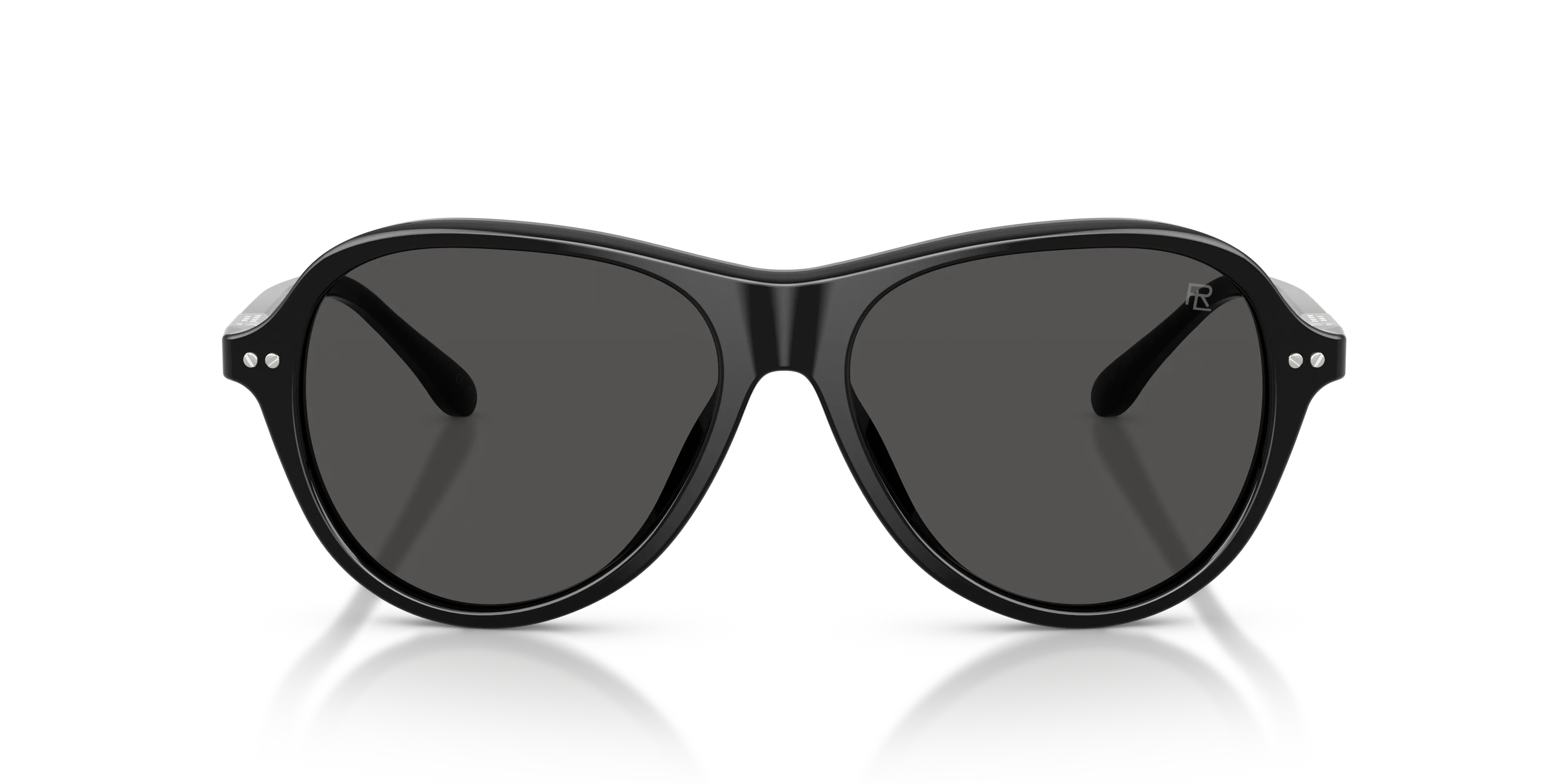 Ralph Lauren RL8247U 500187 Occhiali da sole Acetato Nero Grigio Pilot Normale - immagine 3