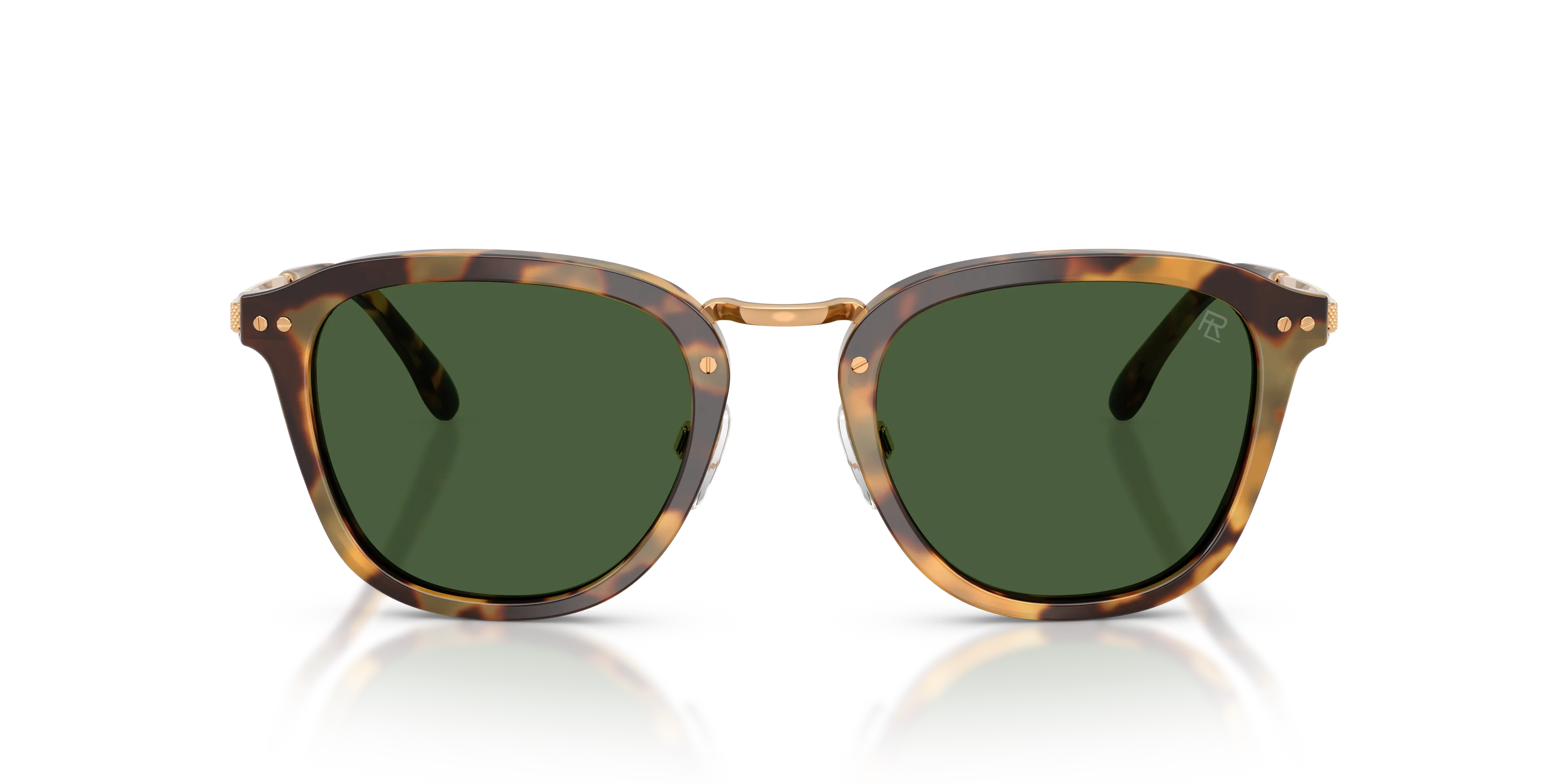 Ralph Lauren RL8246 633971 Occhiali da sole Acetato Marrone Verde Pantos Normale - immagine 3