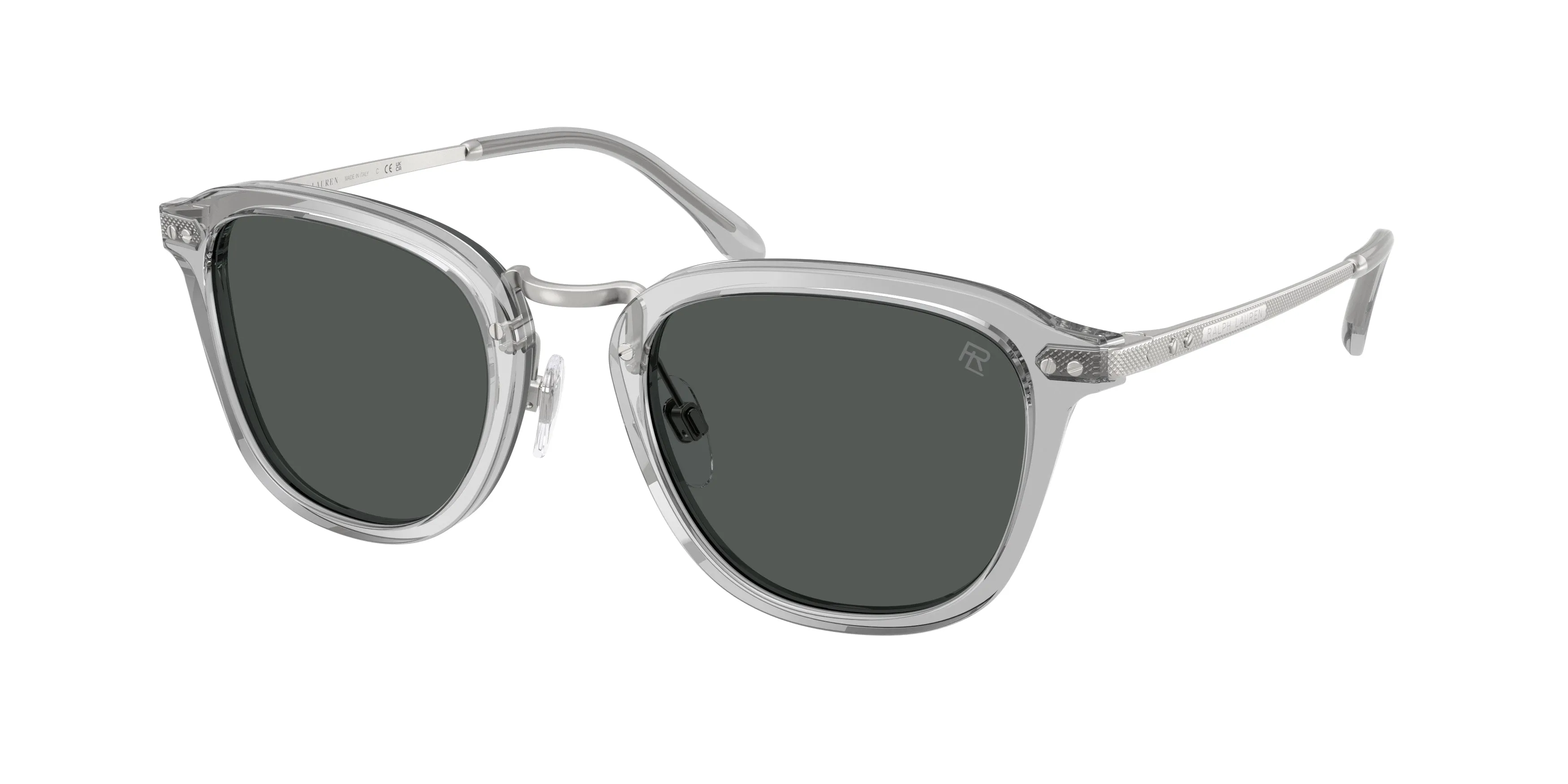 Ralph Lauren RL8246 631787 Occhiali da sole Acetato Grigio Grigio Pantos Normale - immagine 1