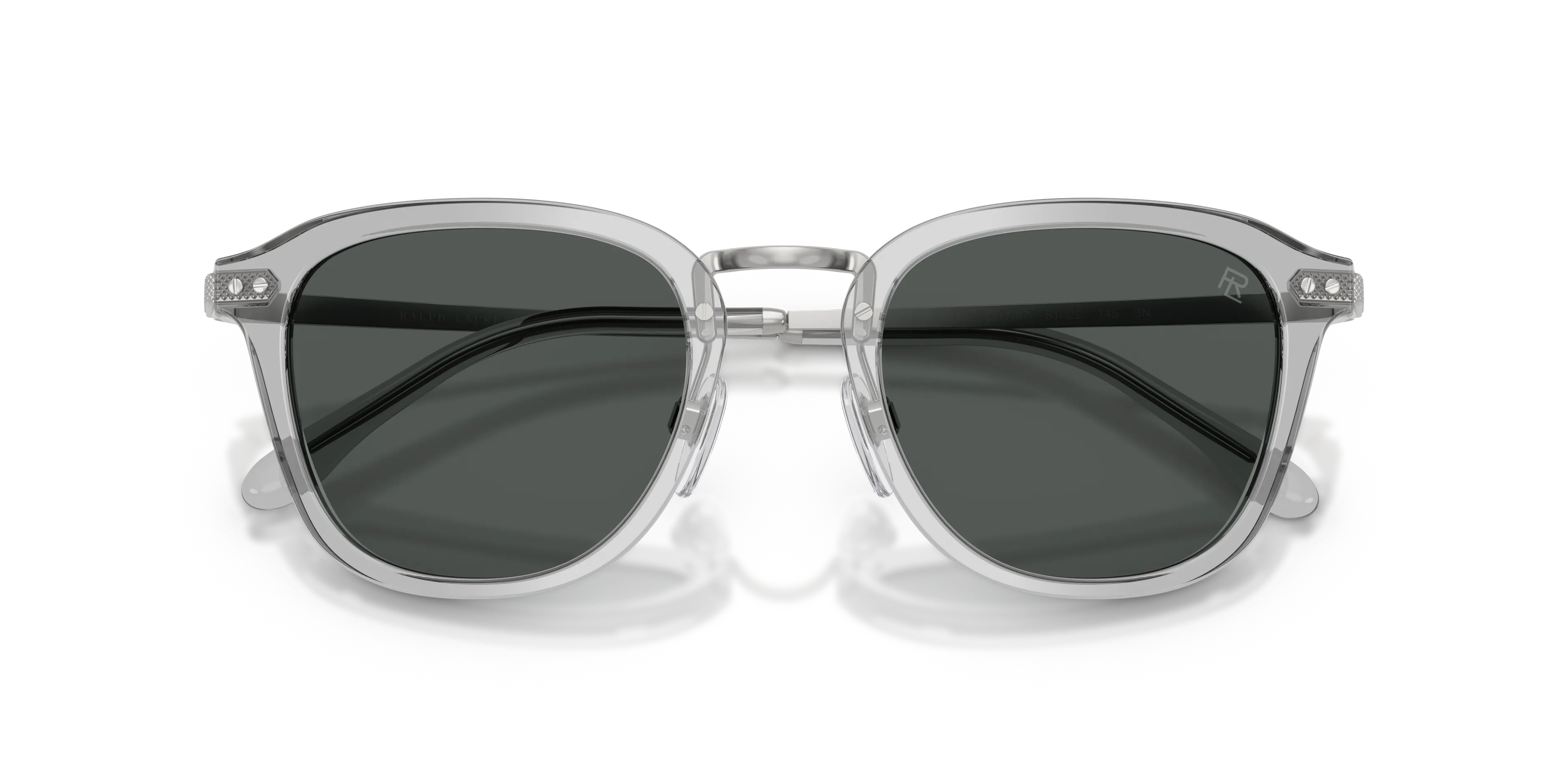 Ralph Lauren RL8246 631787 Occhiali da sole Acetato Grigio Grigio Pantos Normale - immagine 2