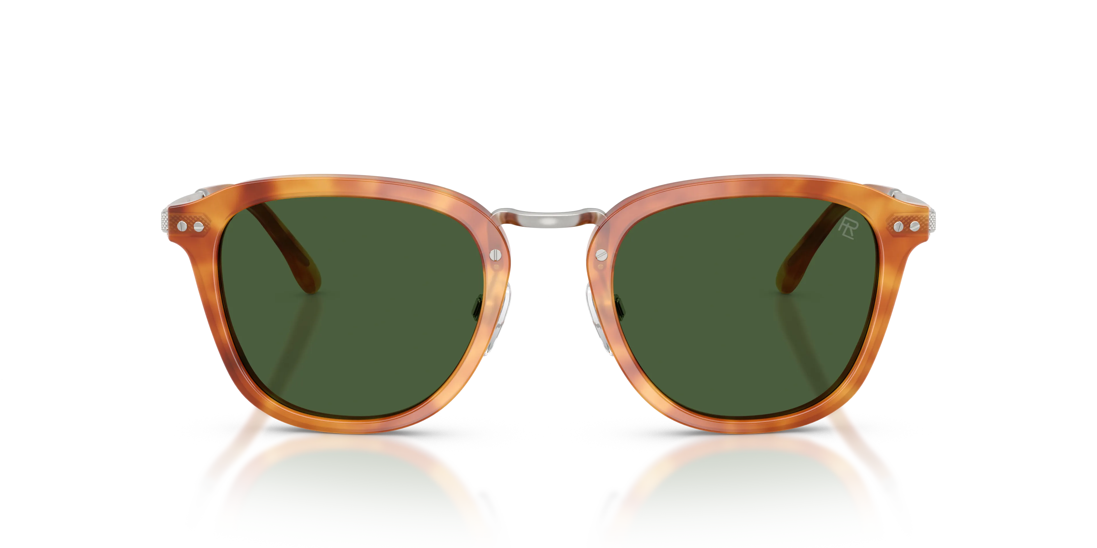 Ralph Lauren RL8246 618571 Occhiali da sole Acetato Tartaruga Verde Pantos Normale - immagine 3