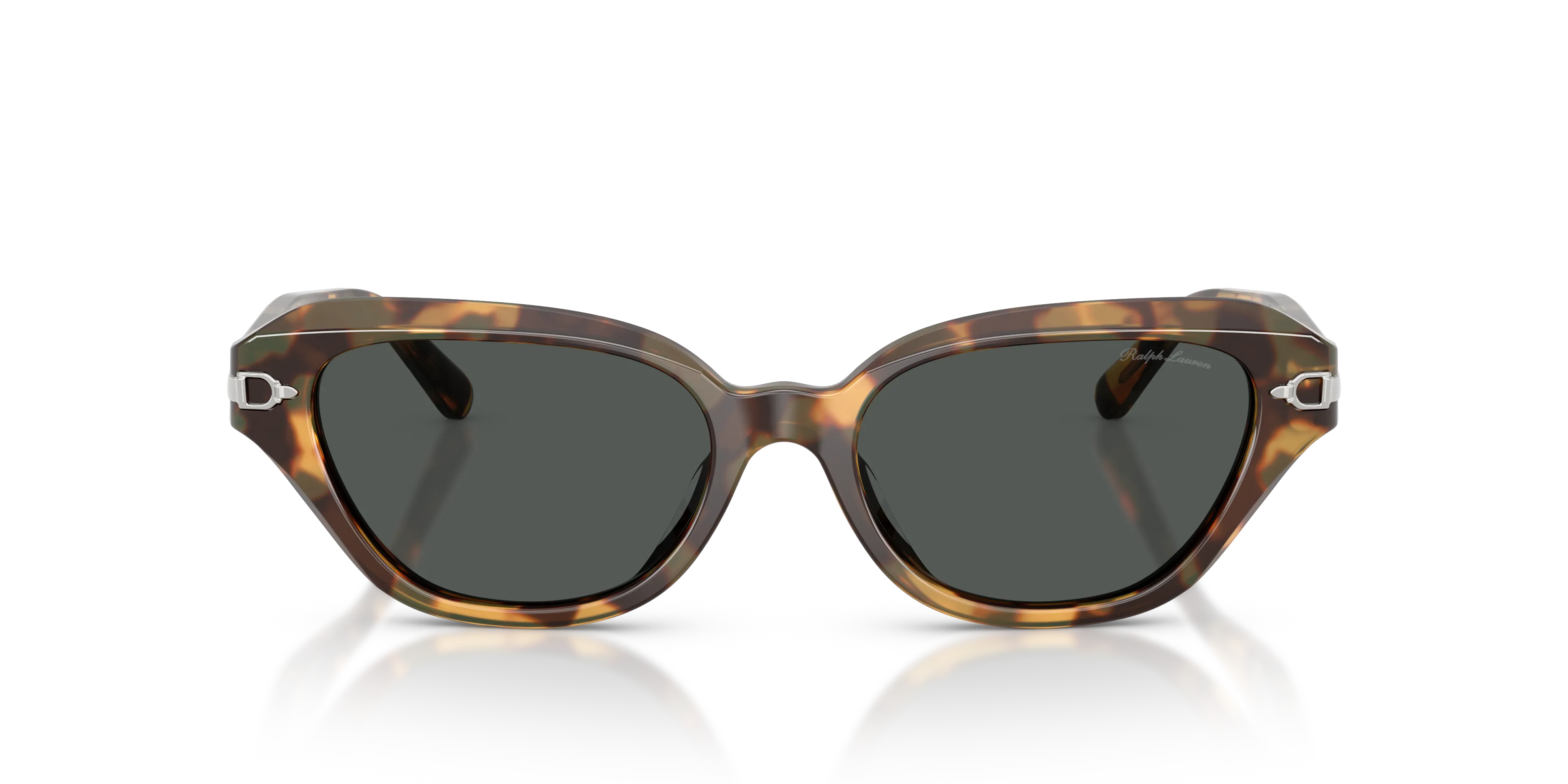 Ralph Lauren RL8244U 617887 Occhiali da sole Acetato Marrone Grigio Cat Eye Normale - immagine 3