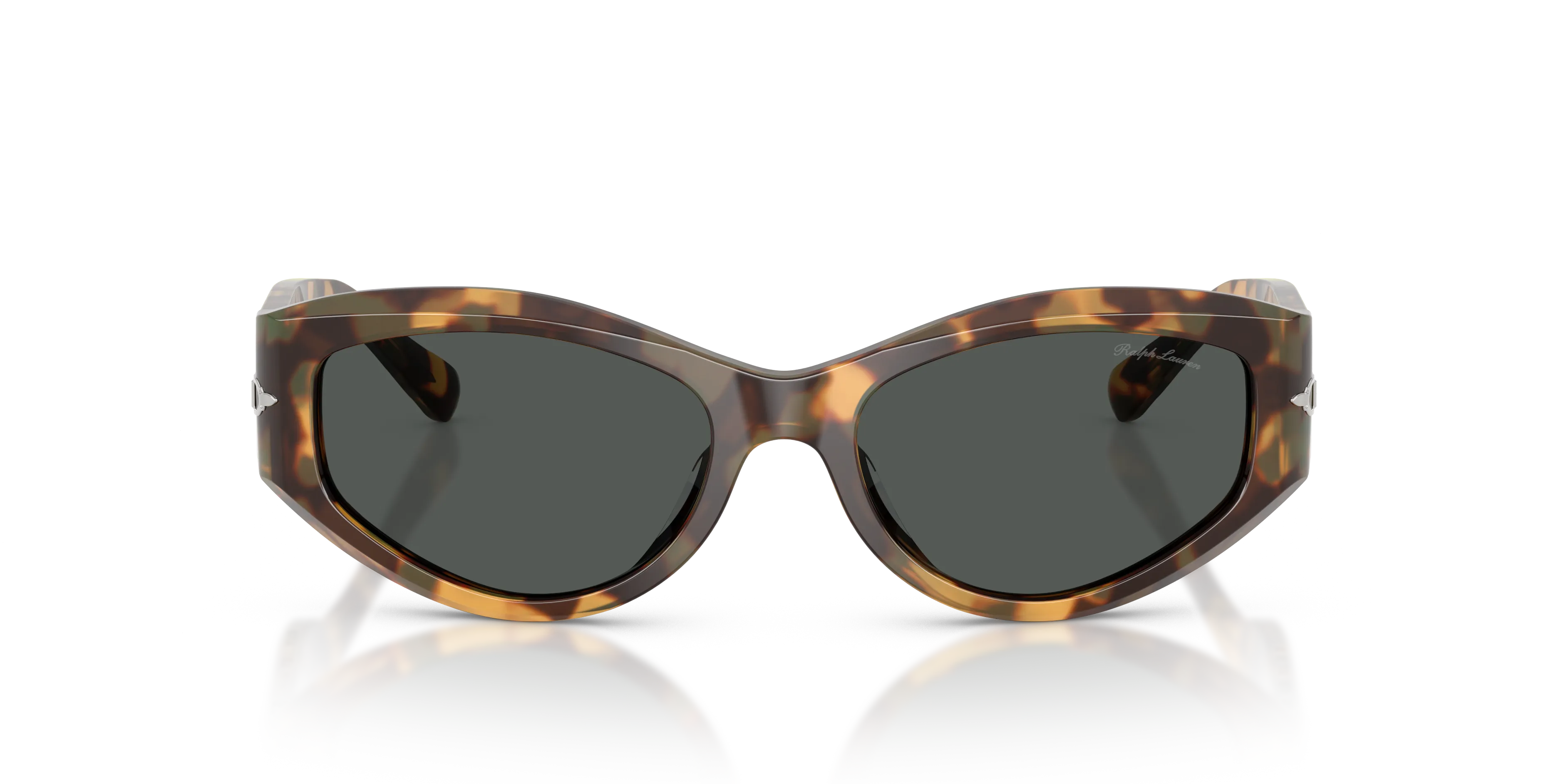 Ralph Lauren RL8243U 617887 Occhiali da sole Acetato Marrone Grigio Geometrica Normale - immagine 3