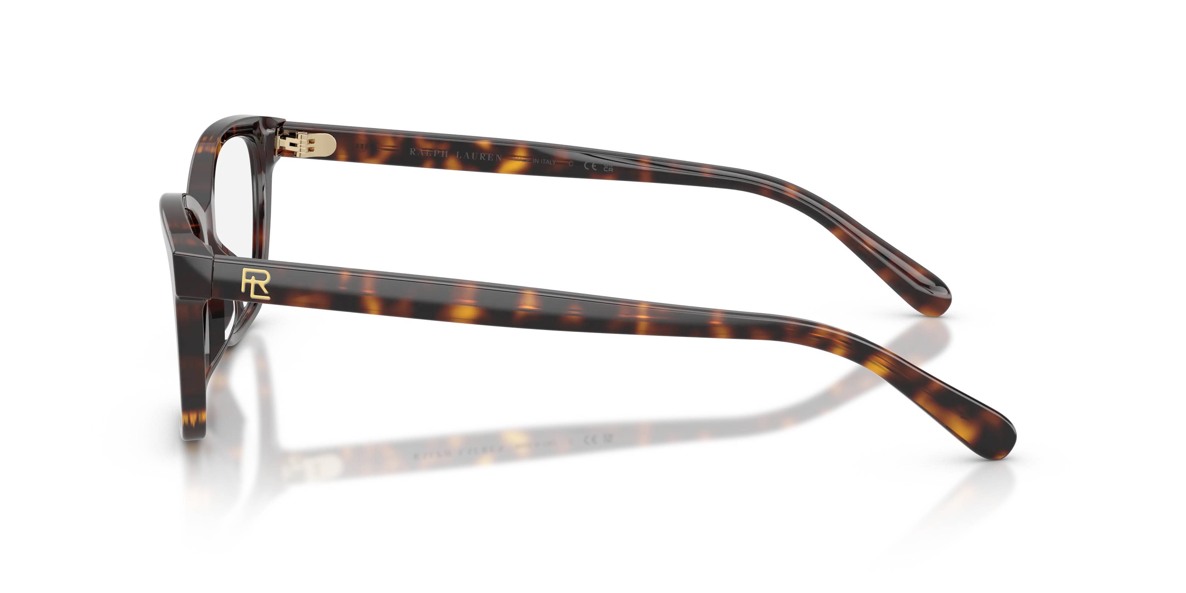 Ralph Lauren RL6271U 5003 Montature da vista Acetato Tartaruga Trasparente Farfalla Normale - immagine 4