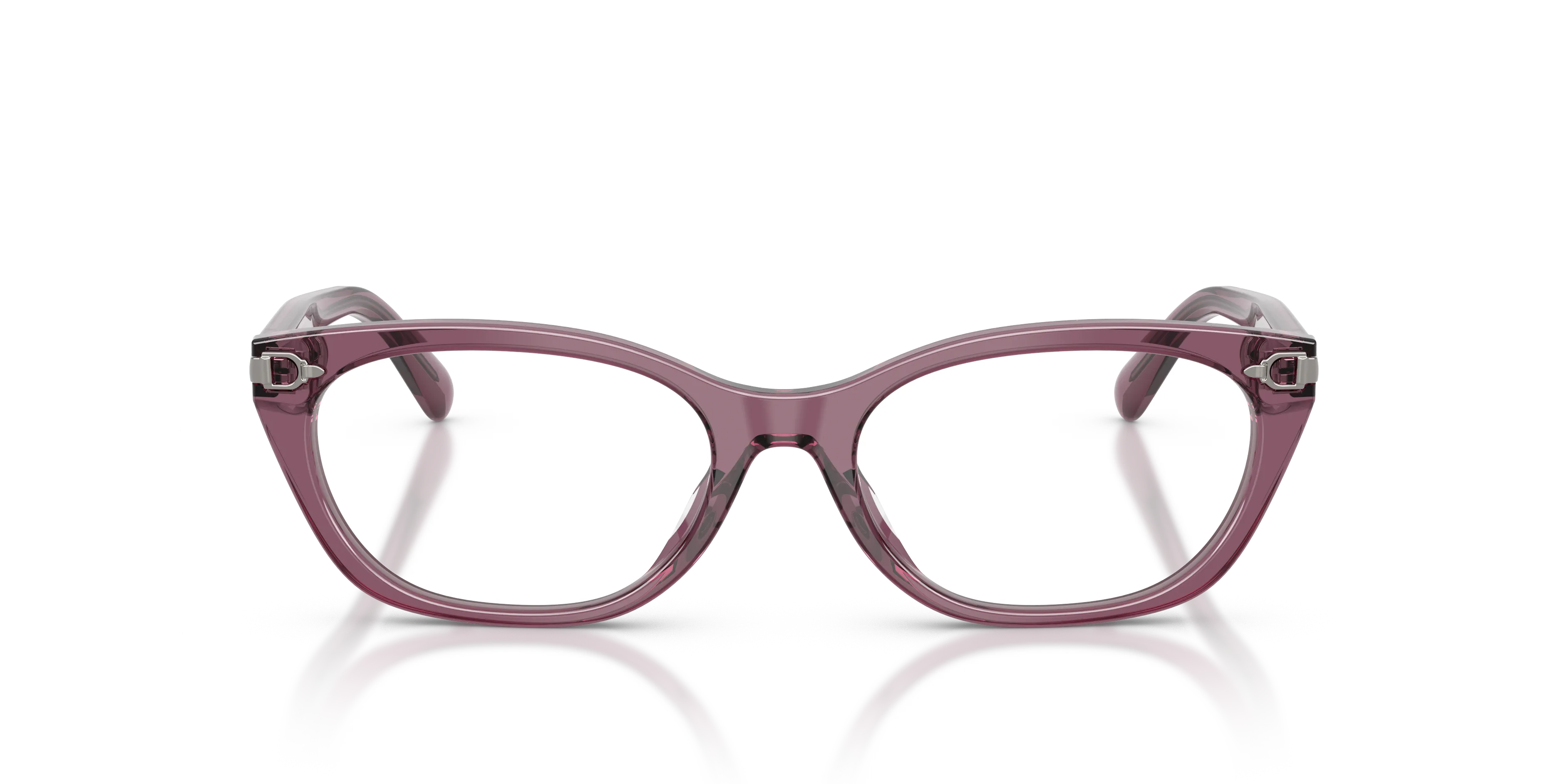 Ralph Lauren RL6268U 6389 Montature da vista Acetato Viola Trasparente Cat Eye Normale - immagine 3