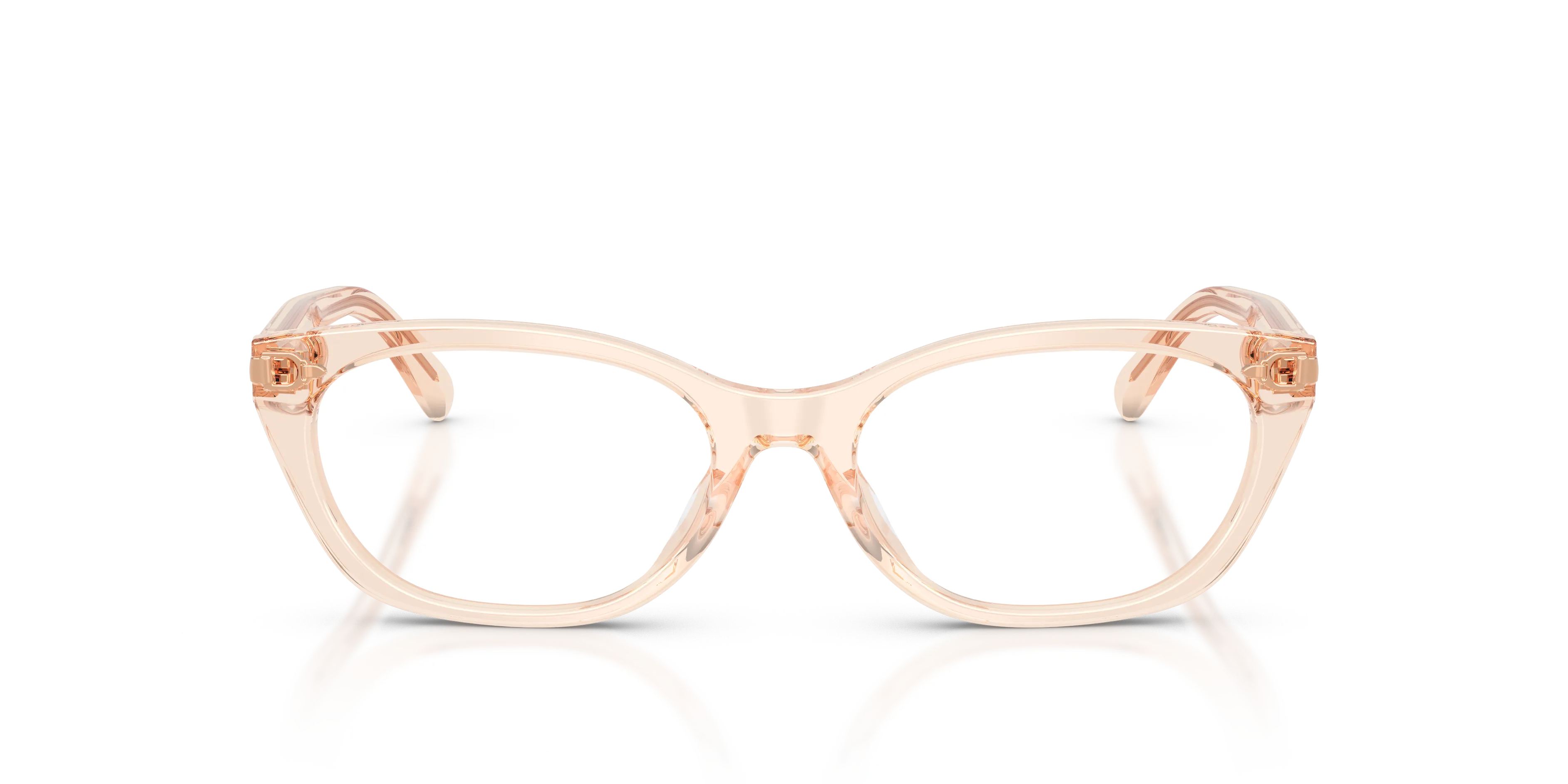 Ralph Lauren RL6268U 6385 Montature da vista Acetato Rosa Trasparente Cat Eye Normale - immagine 3