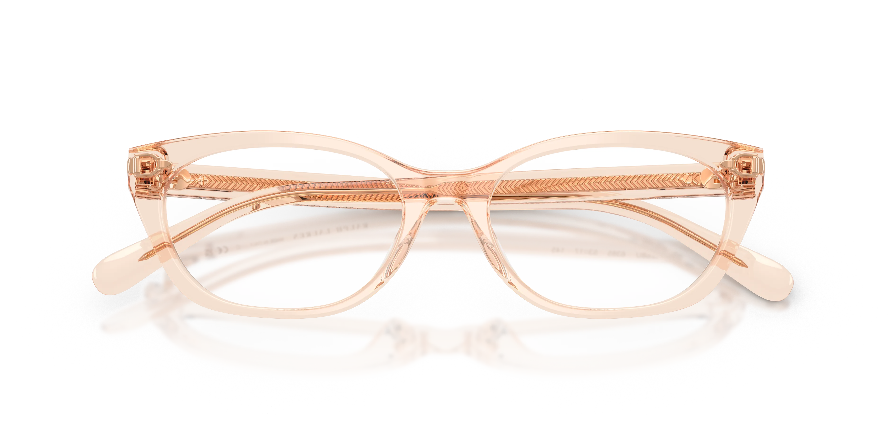 Ralph Lauren RL6268U 6385 Montature da vista Acetato Rosa Trasparente Cat Eye Normale - immagine 2