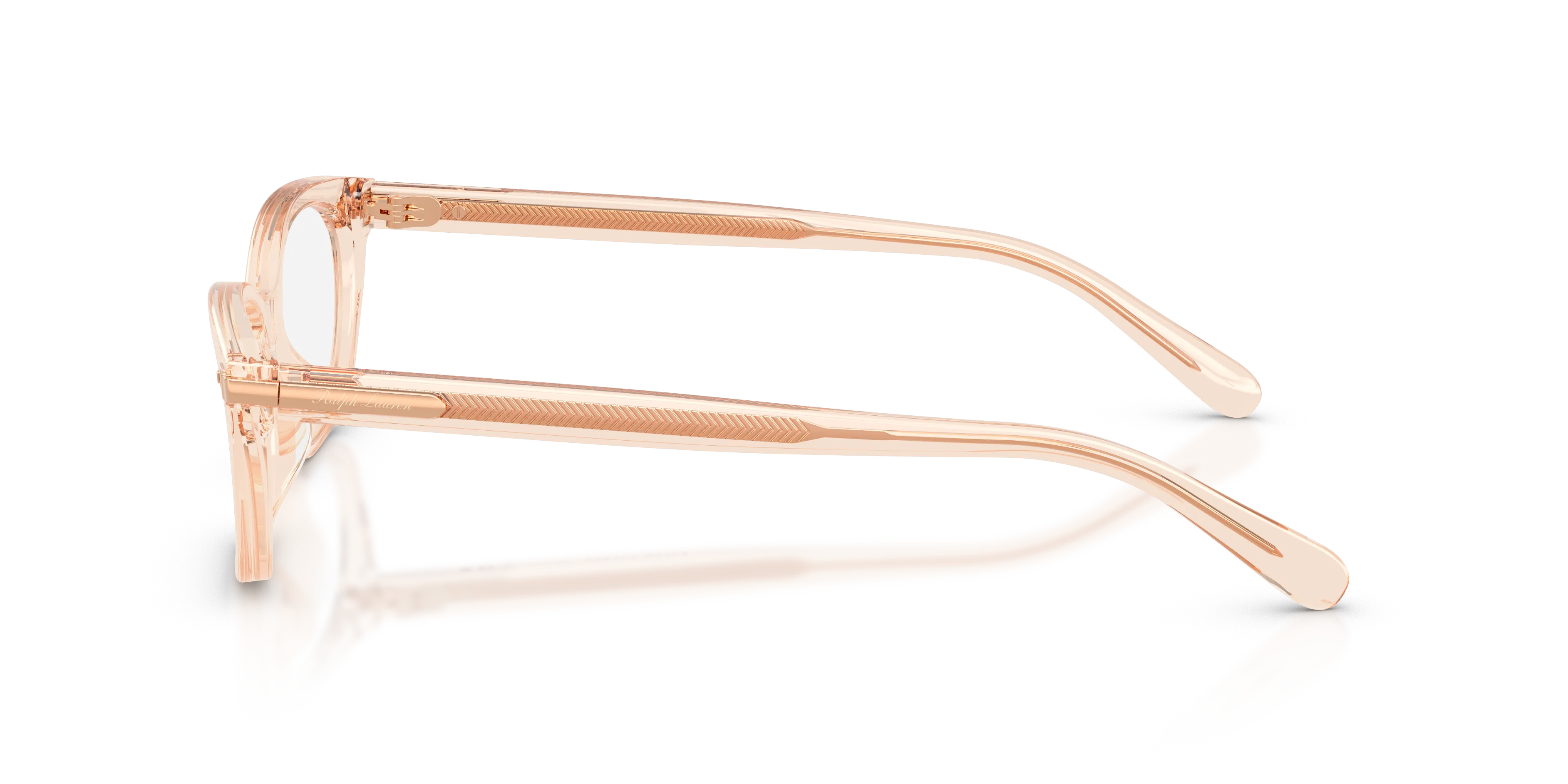 Ralph Lauren RL6268U 6385 Montature da vista Acetato Rosa Trasparente Cat Eye Normale - immagine 4