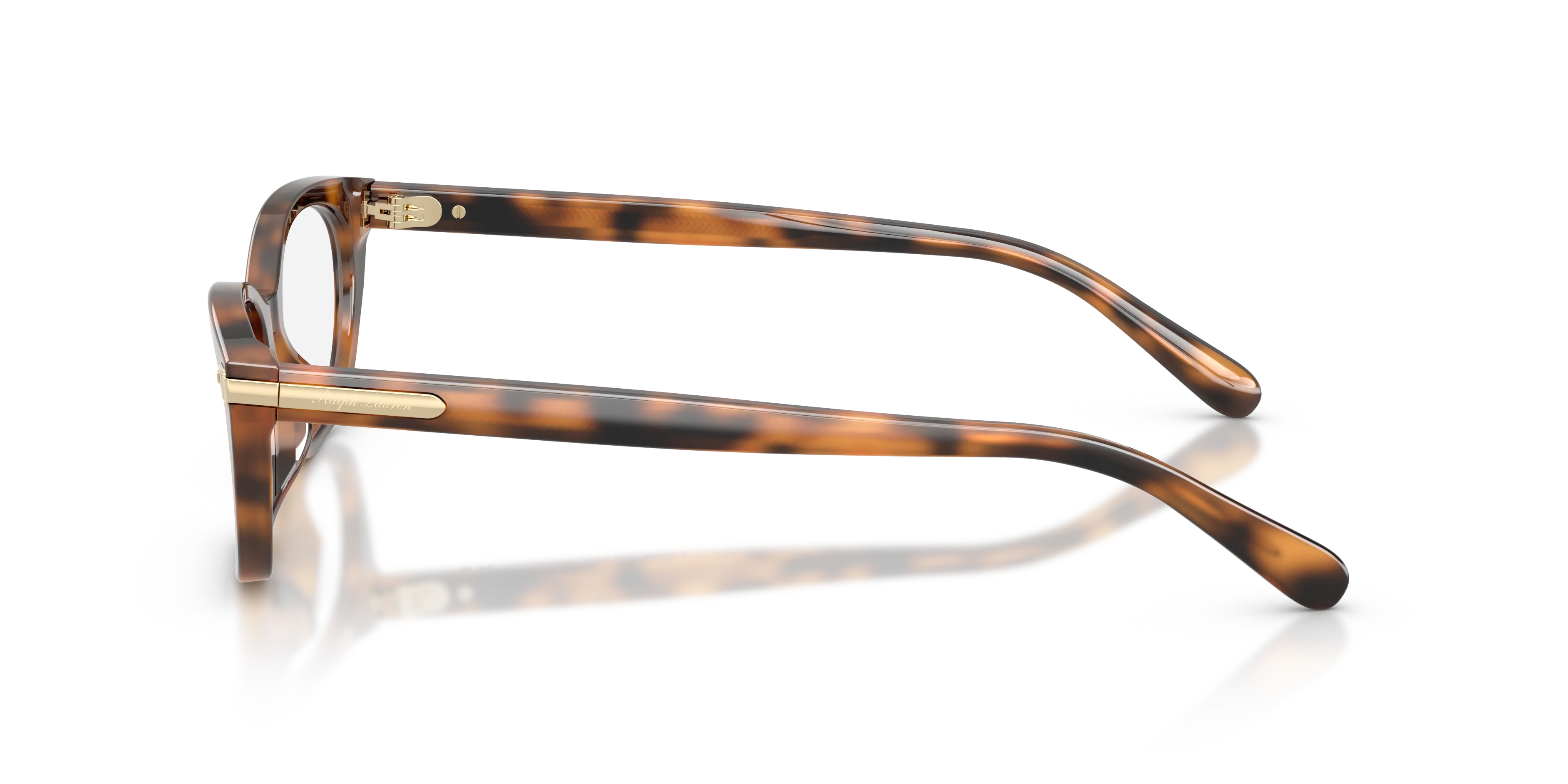 Ralph Lauren RL6268U 6089 Montature da vista Acetato Tartaruga Trasparente Cat Eye Normale - immagine 4