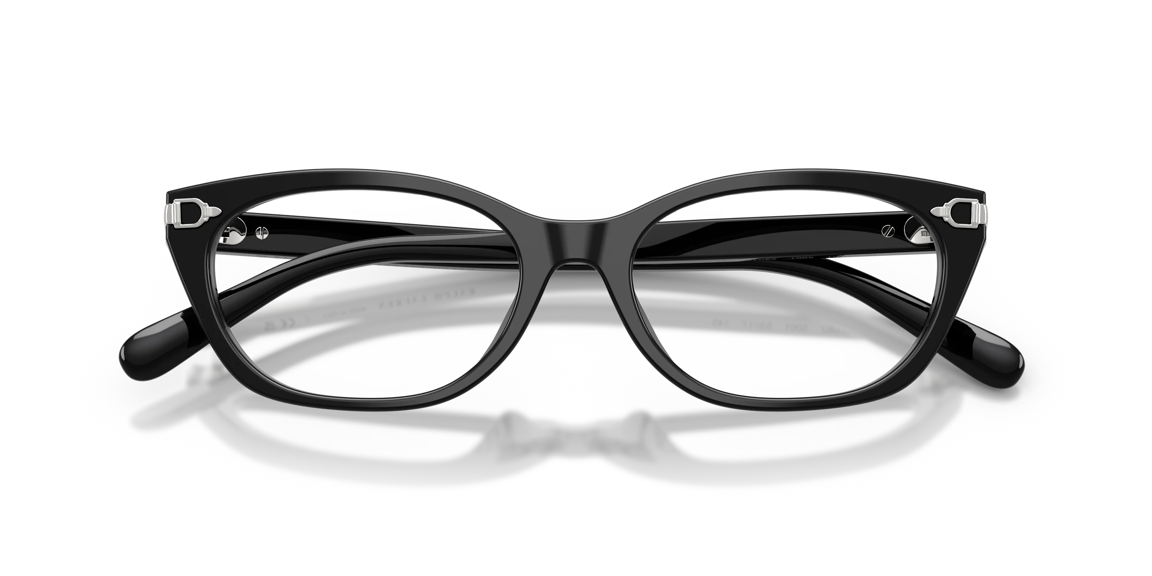 Ralph Lauren RL6268U 5001 Montature da vista Acetato Nero Trasparente Cat Eye Normale - immagine 2