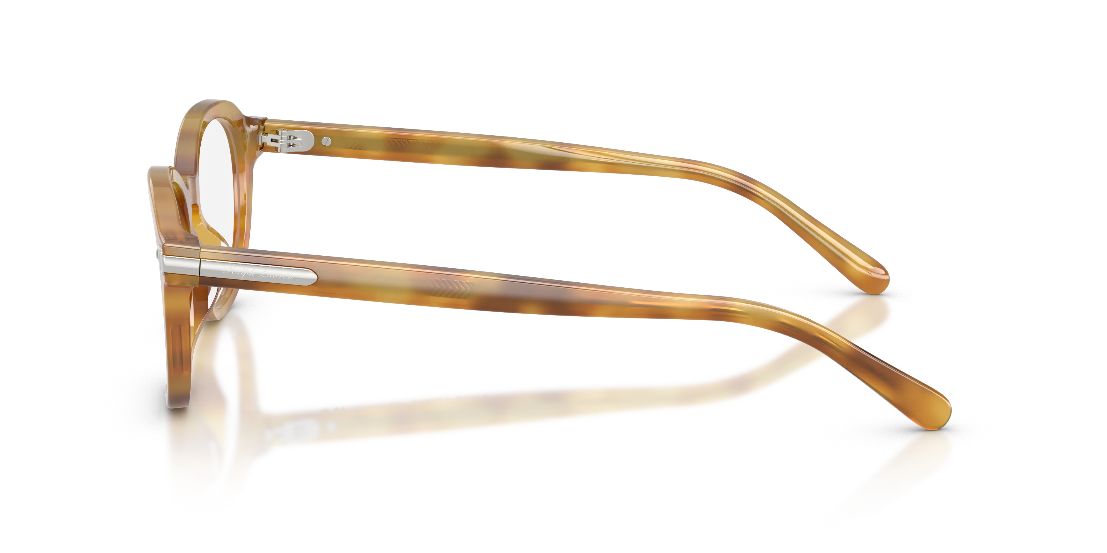 Ralph Lauren RL6267U 6185 Montature da vista Acetato Tartaruga Trasparente Rotonda Normale - immagine 4