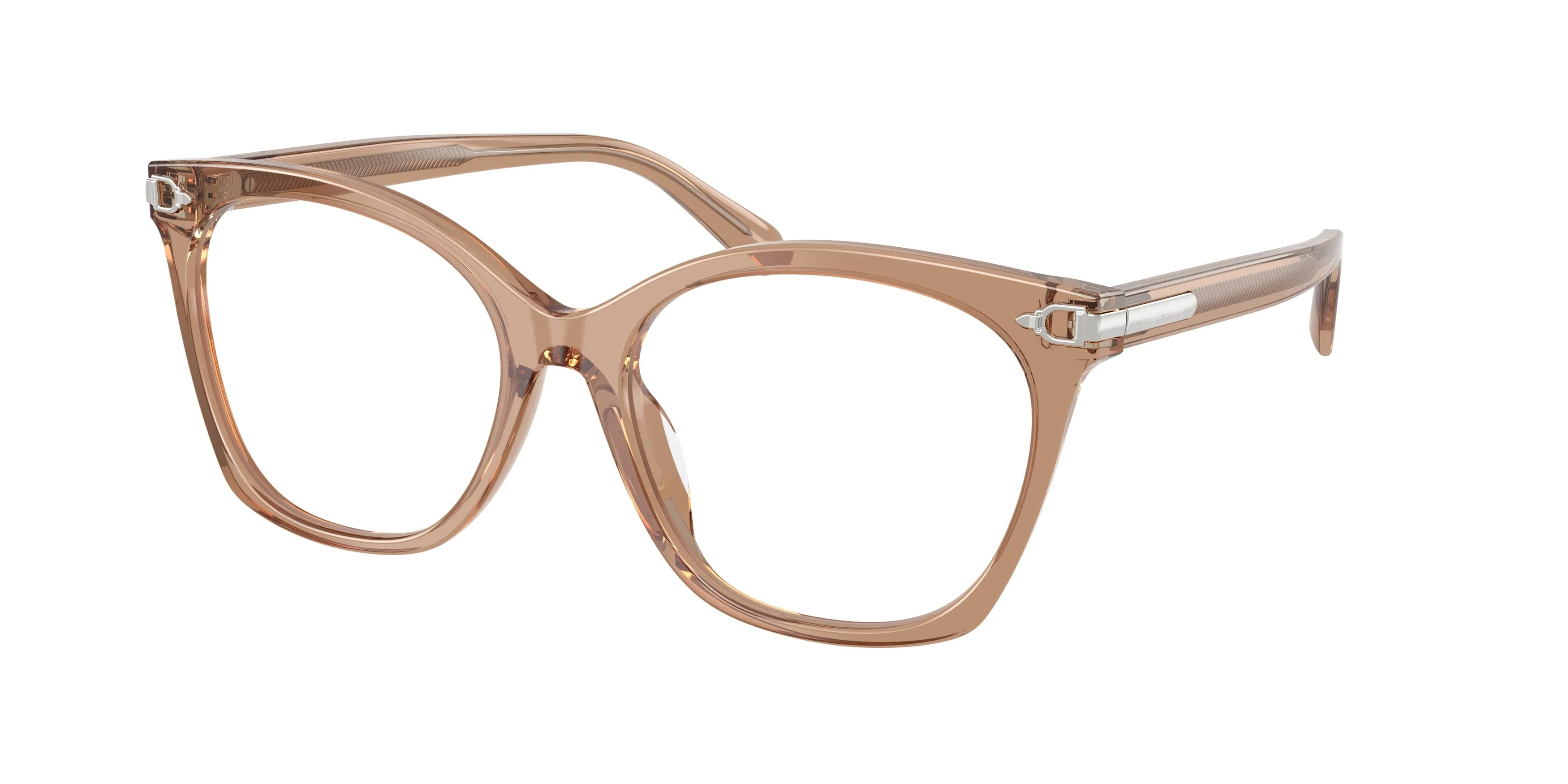 Ralph Lauren RL6266U 6377 Montature da vista Acetato Marrone Trasparente Farfalla Normale - immagine 1
