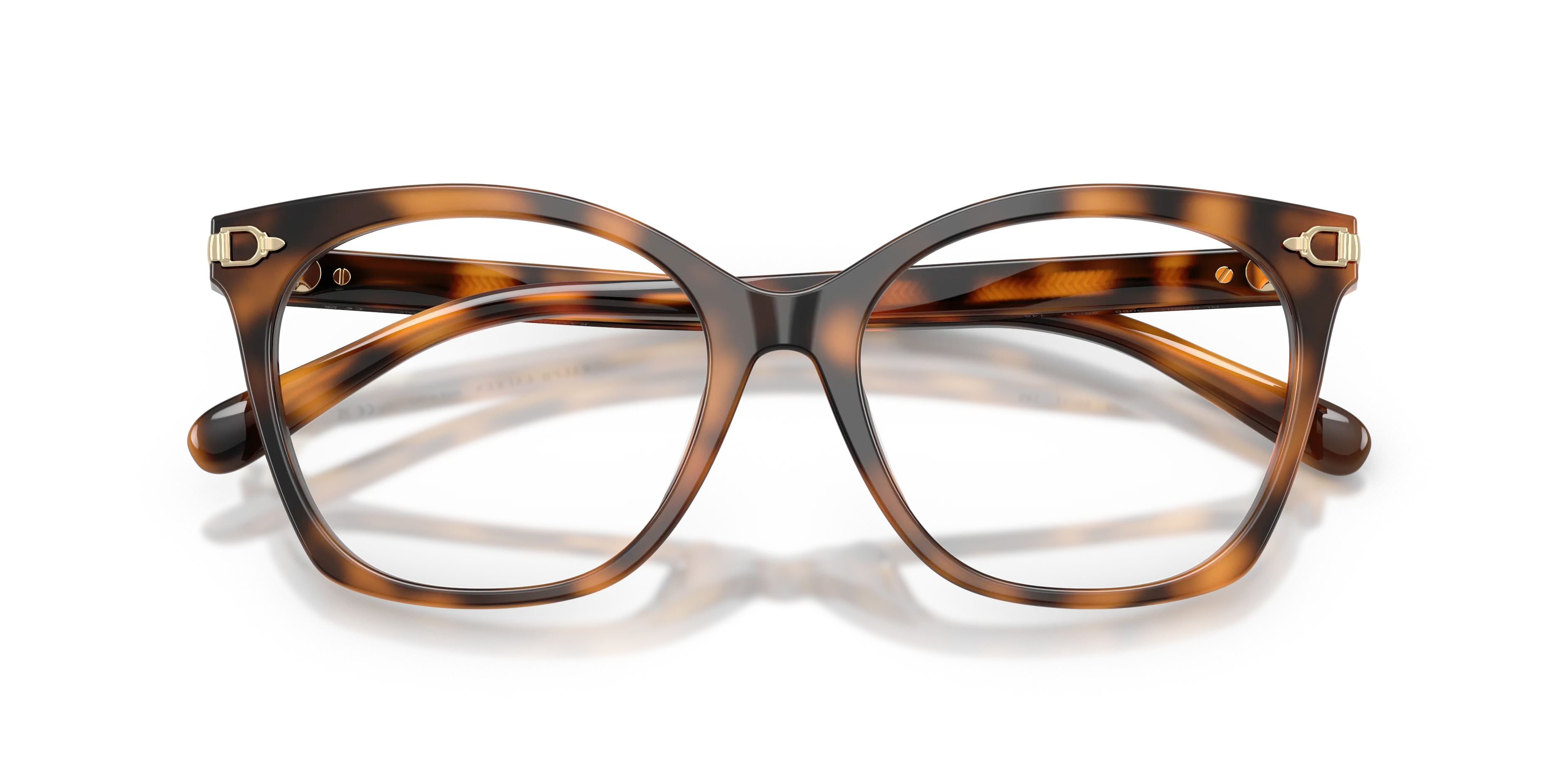 Ralph Lauren RL6266U 6089 Montature da vista Acetato Tartaruga Trasparente Farfalla Normale - immagine 2