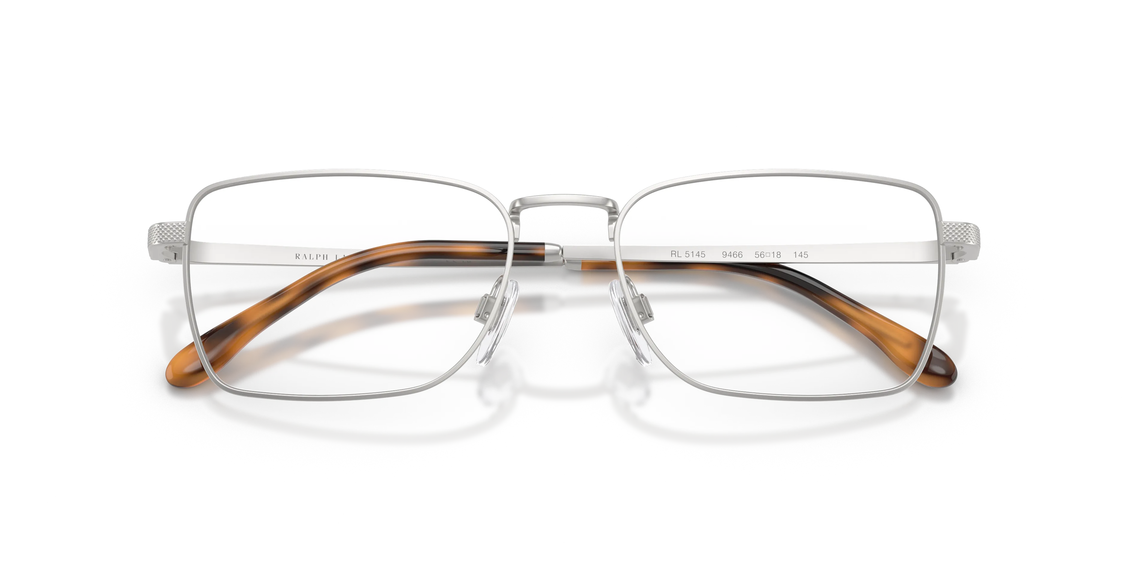 Ralph Lauren RL5145 9466 Montature da vista Acciaio Argento Trasparente Squadrata Normale - immagine 2