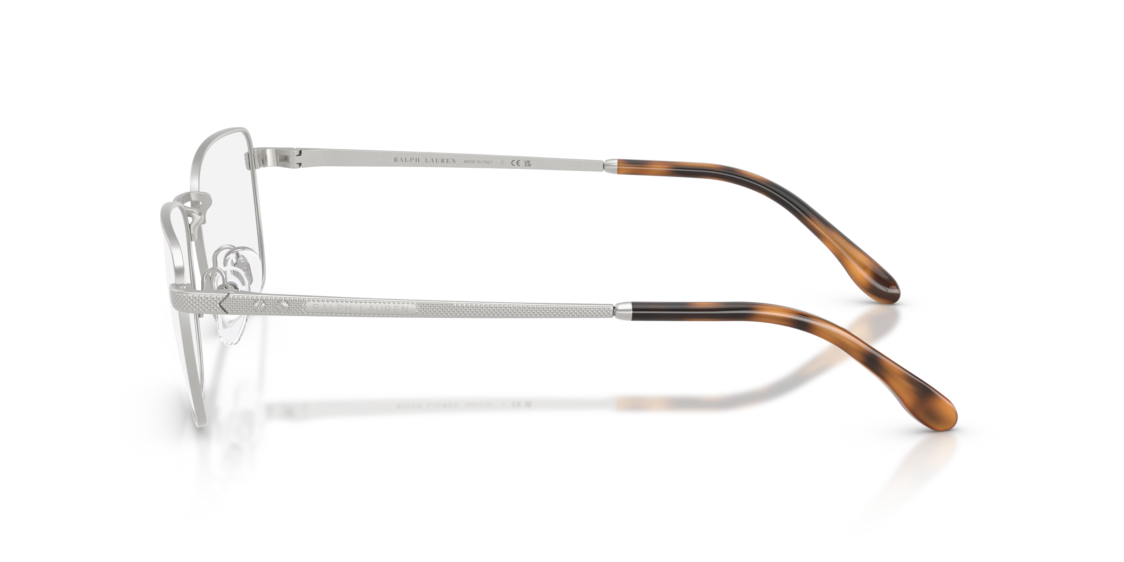 Ralph Lauren RL5145 9466 Montature da vista Acciaio Argento Trasparente Squadrata Normale - immagine 4