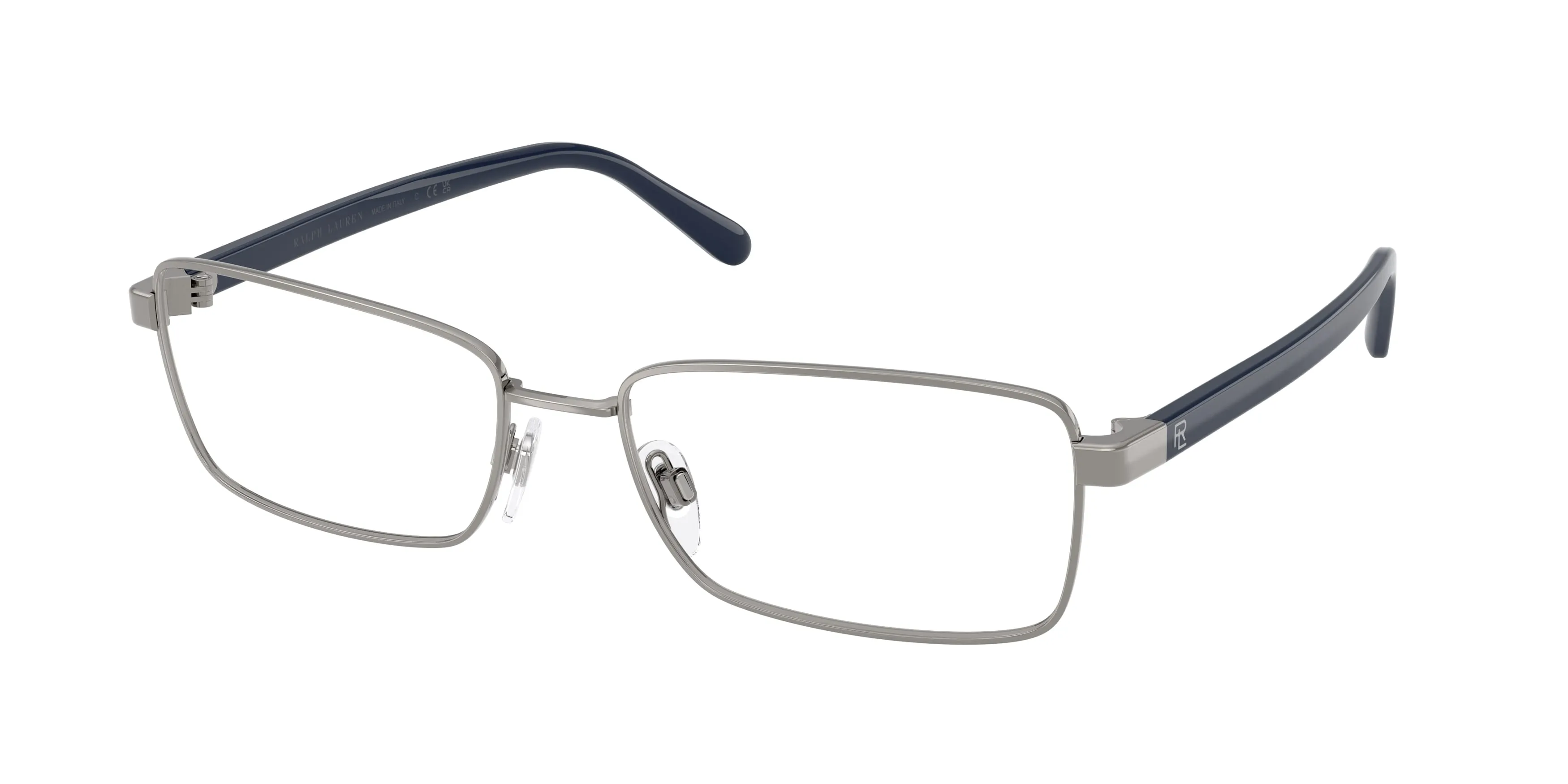 Ralph Lauren RL5144 9002 Montature da vista Metallo Grigio Trasparente Squadrata Normale - immagine 1