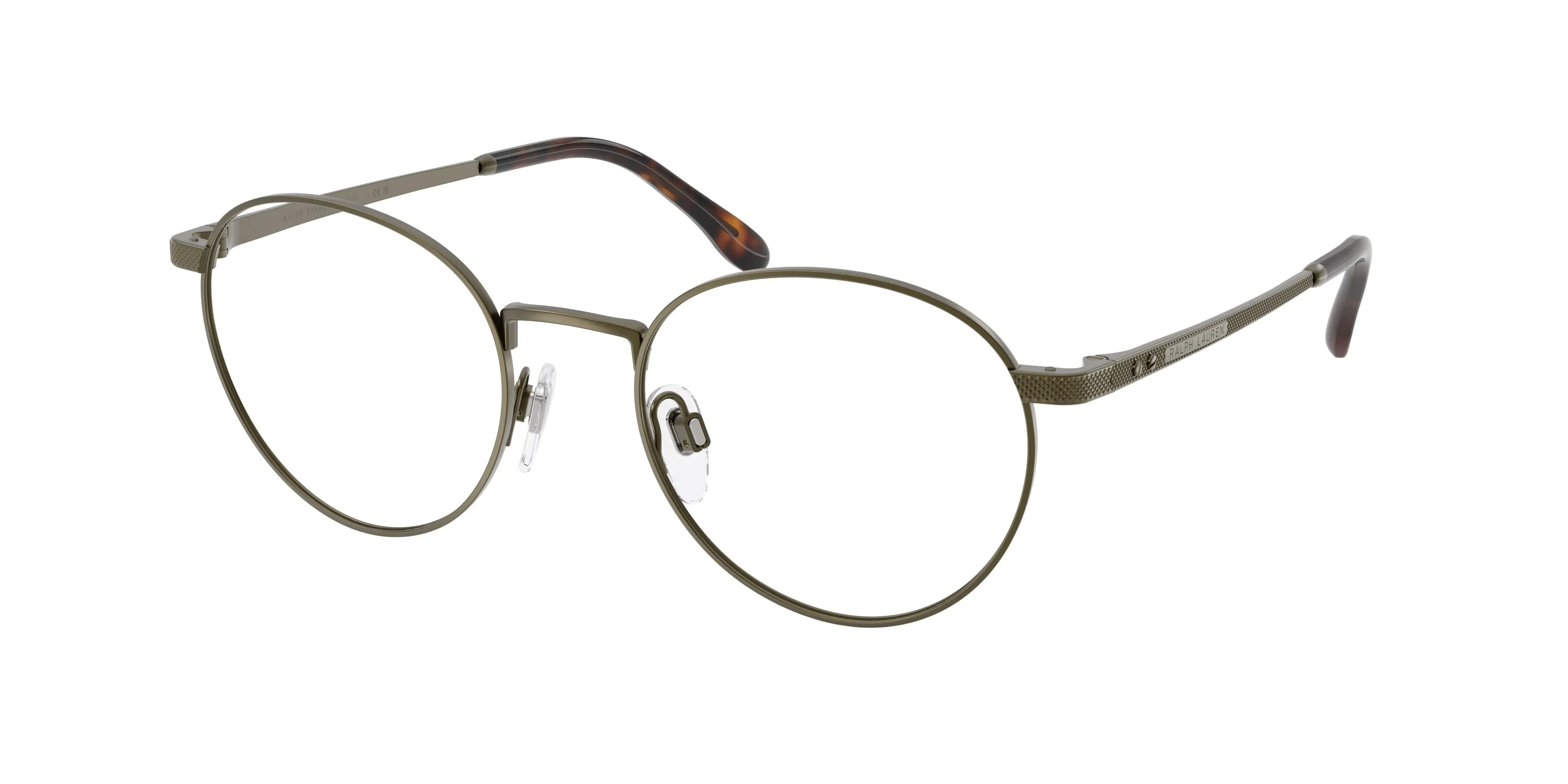 Ralph Lauren RL5143 9494 Montature da vista Acciaio Verde Trasparente Rotonda Normale - immagine 1