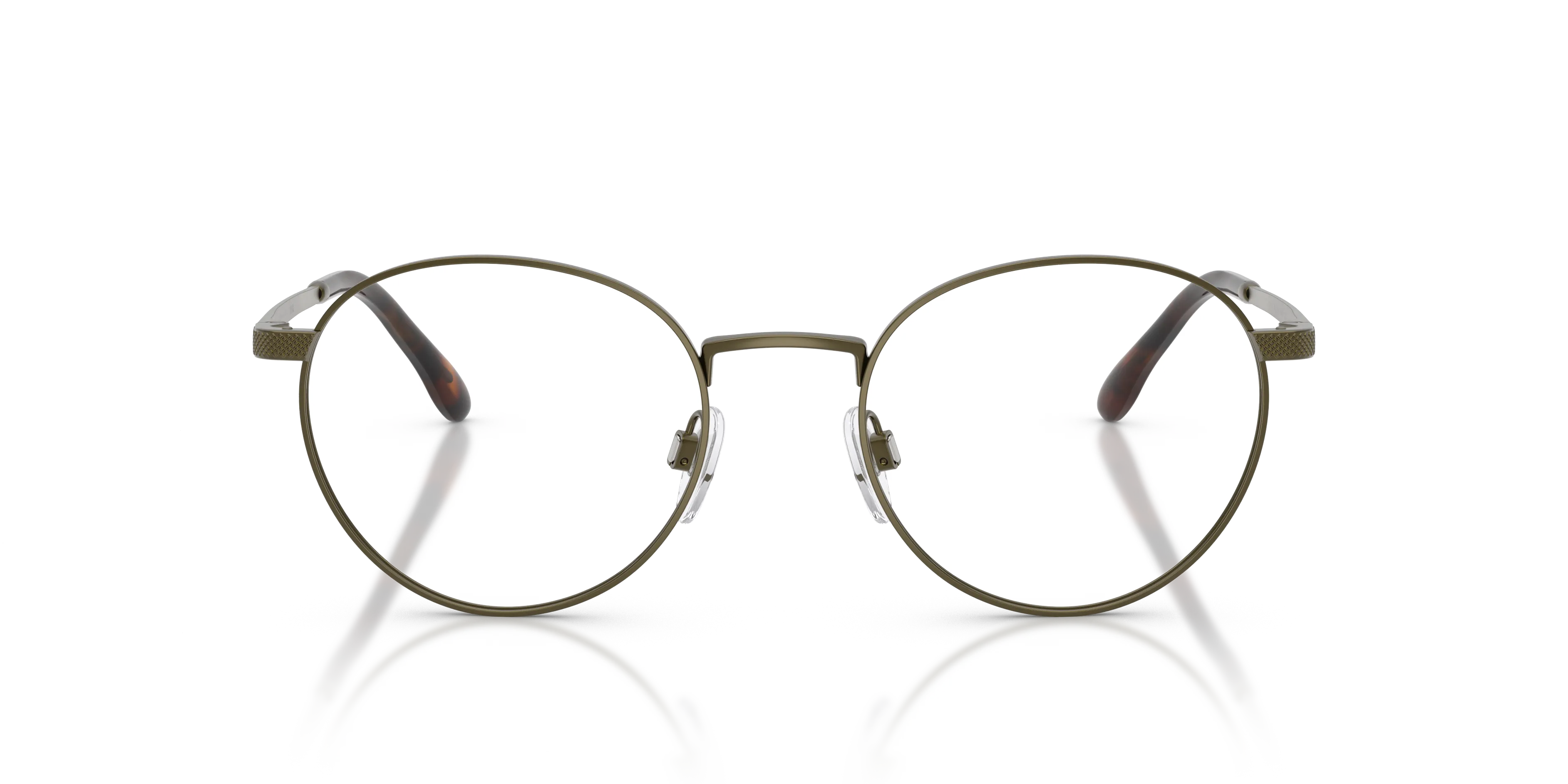 Ralph Lauren RL5143 9494 Montature da vista Acciaio Verde Trasparente Rotonda Normale - immagine 3