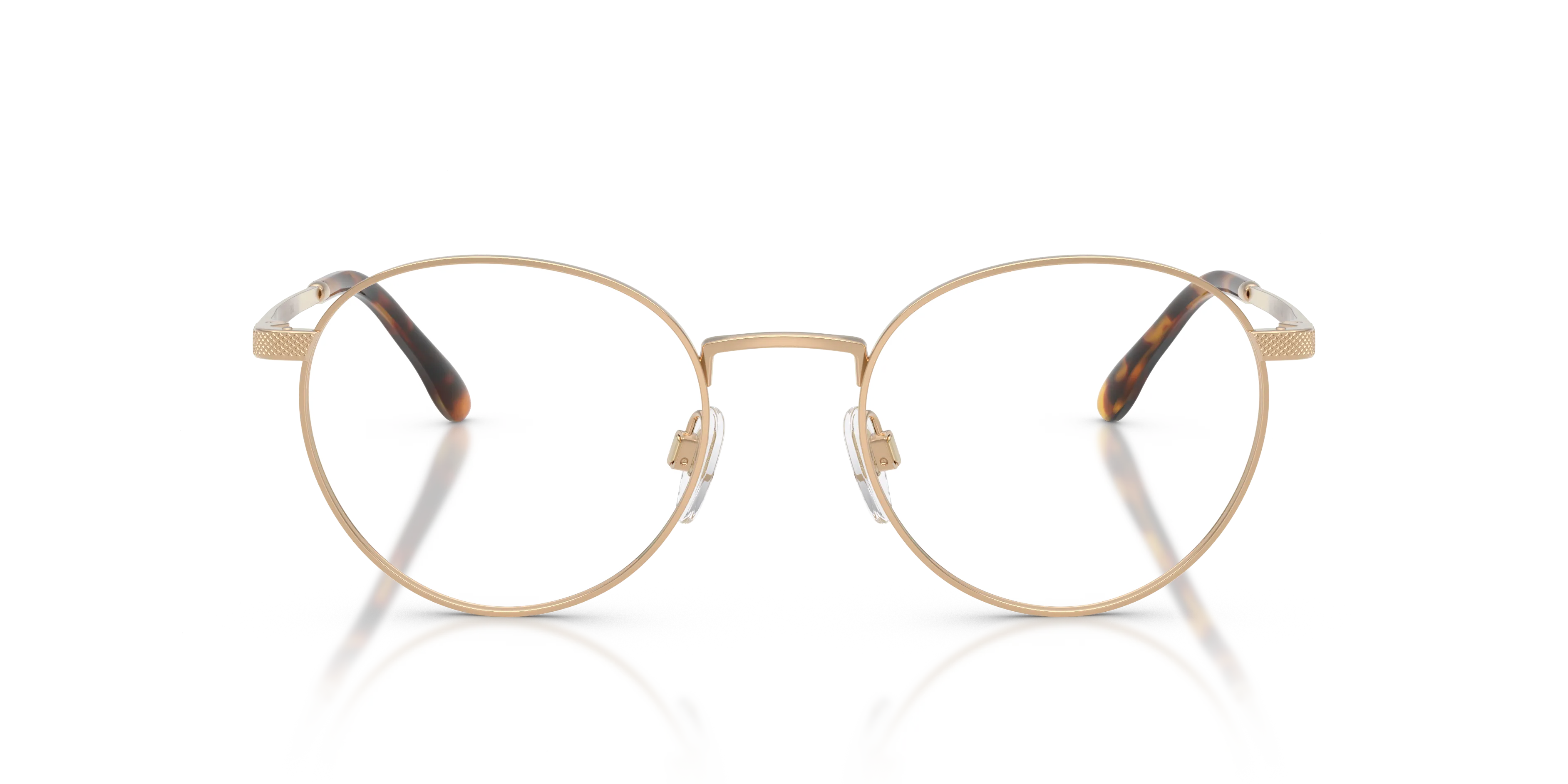 Ralph Lauren RL5143 9487 Montature da vista Acciaio Oro Trasparente Rotonda Normale - immagine 3