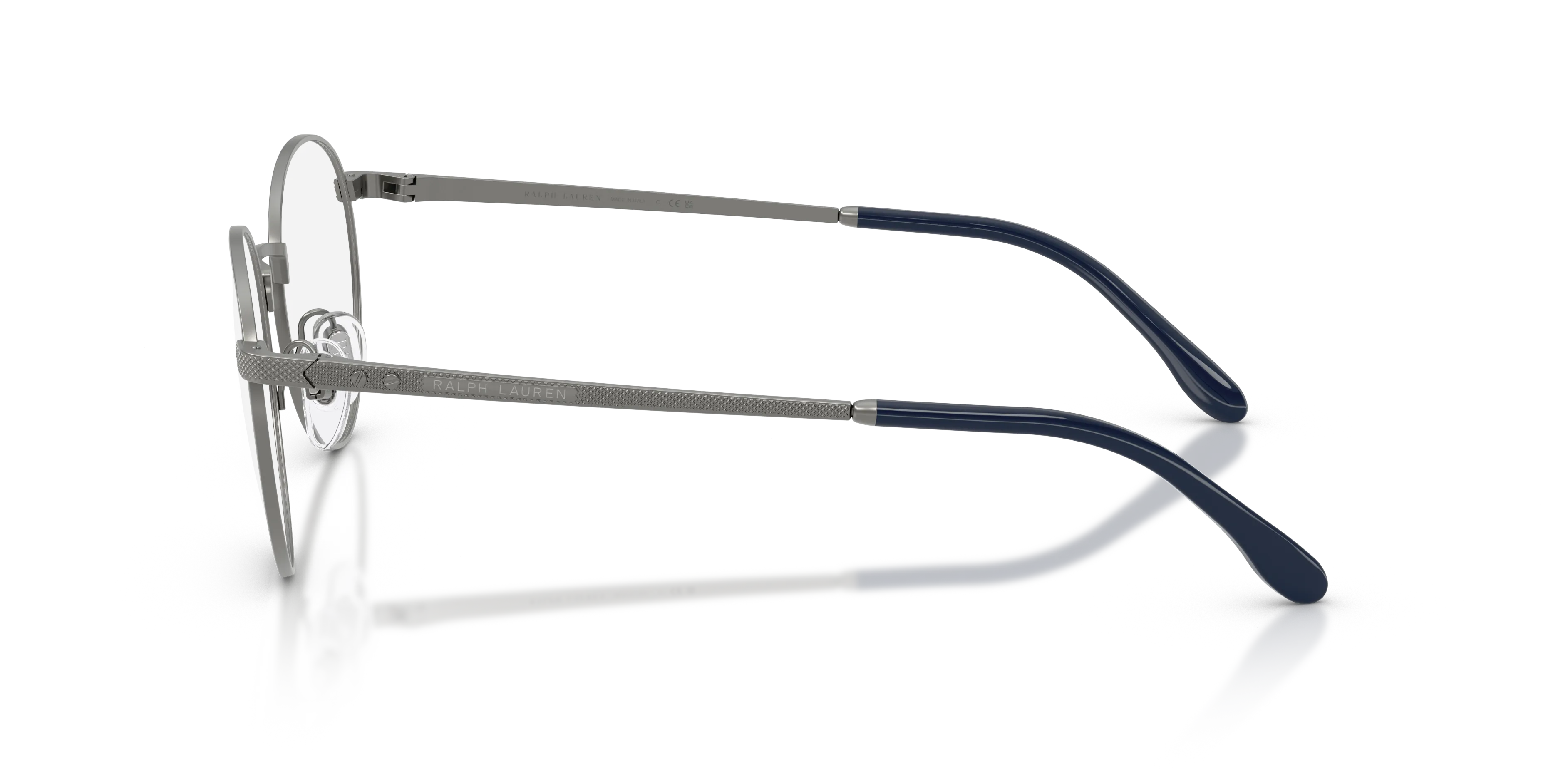 Ralph Lauren RL5143 9479 Montature da vista Acciaio Grigio Trasparente Rotonda Normale - immagine 4