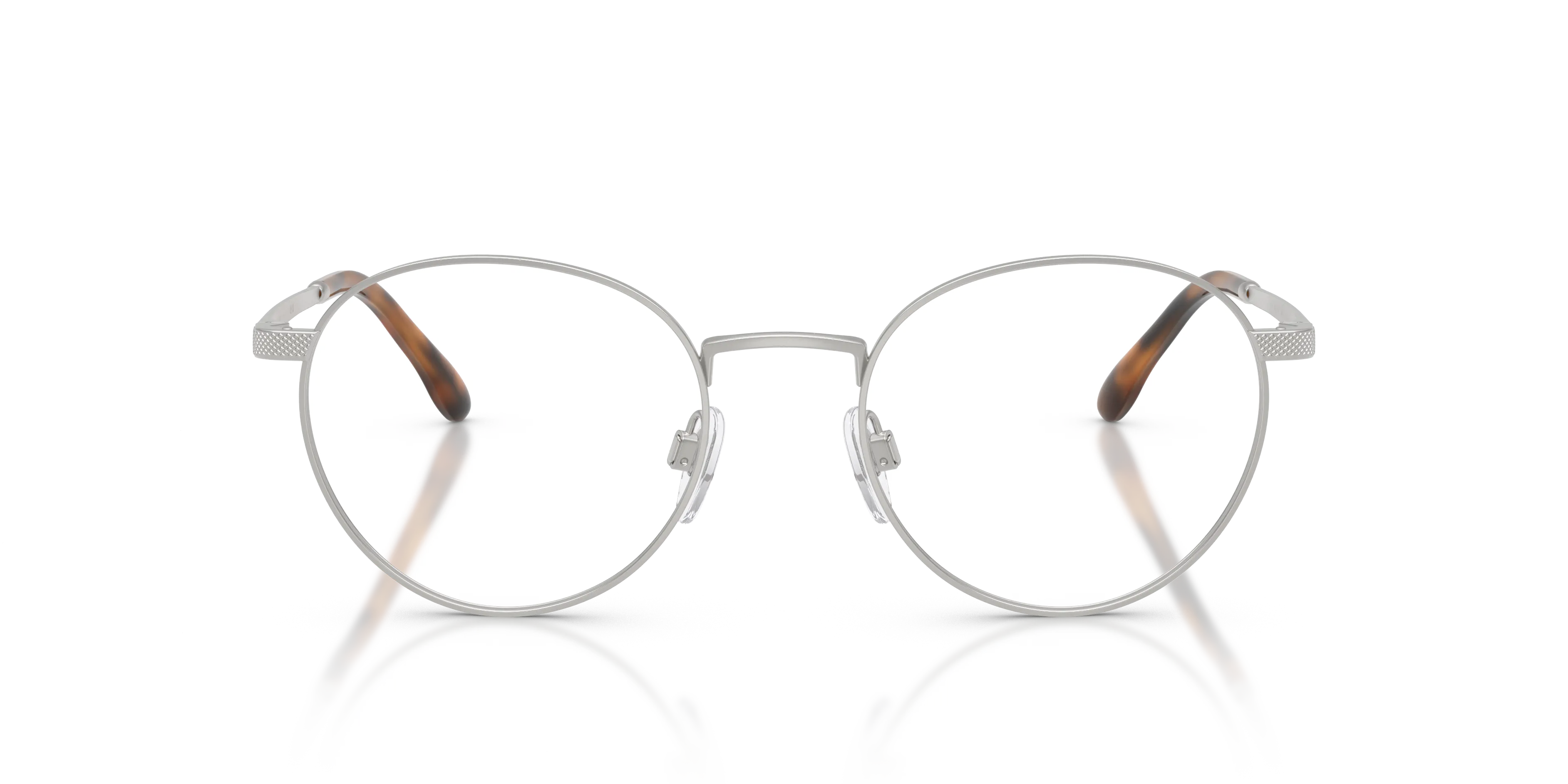Ralph Lauren RL5143 9466 Montature da vista Acciaio Argento Trasparente Rotonda Normale - immagine 3