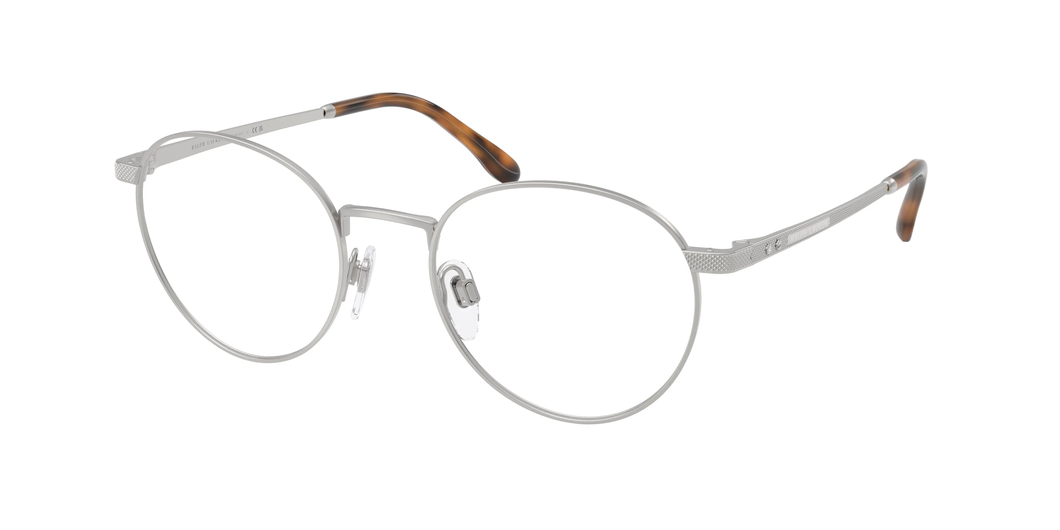 Ralph Lauren RL5143 9466 Montature da vista Acciaio Argento Trasparente Rotonda Normale - immagine 1
