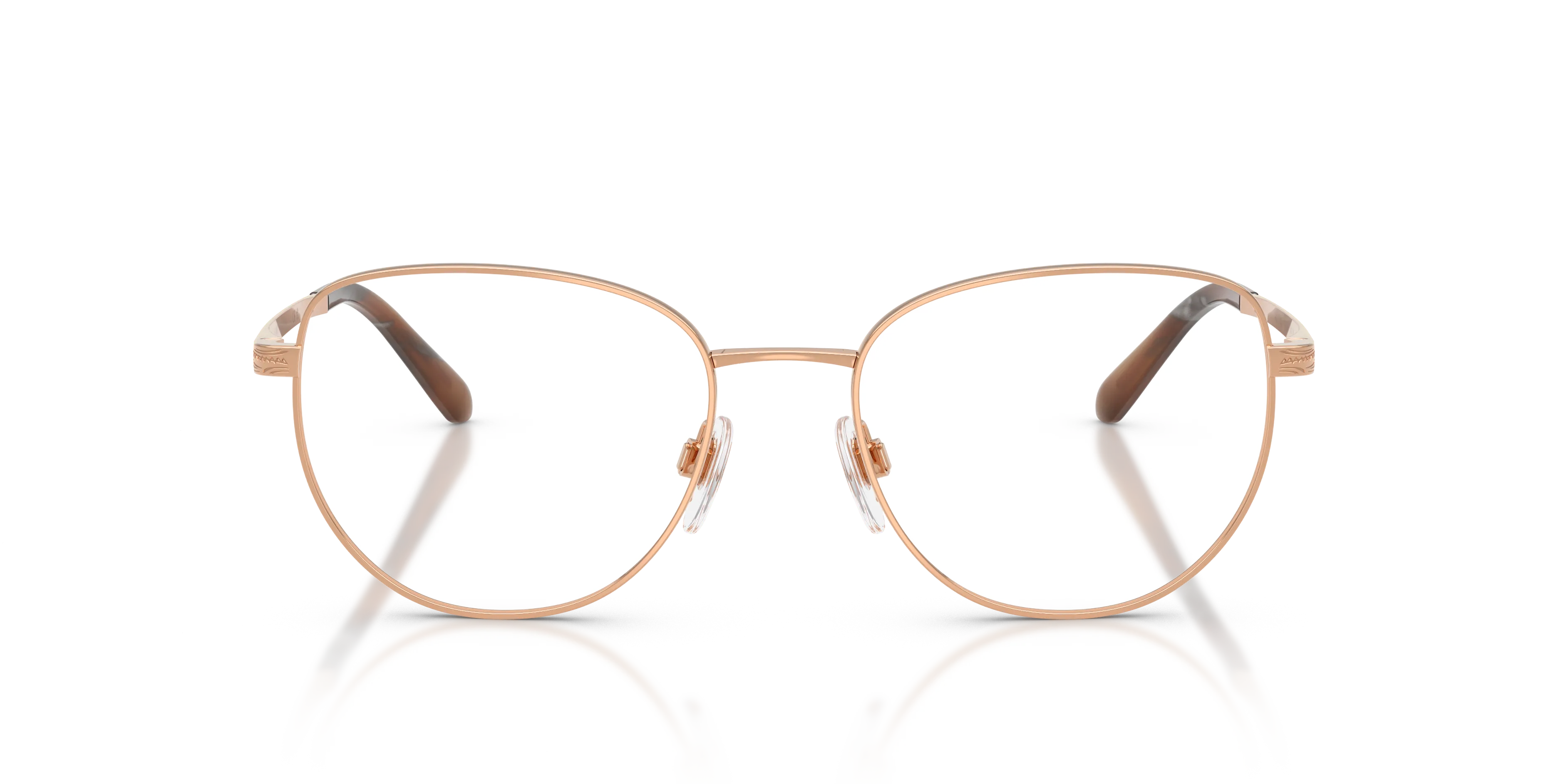 Ralph Lauren RL5141 9329 Montature da vista Metallo Rosa Trasparente Rotonda Normale - immagine 3