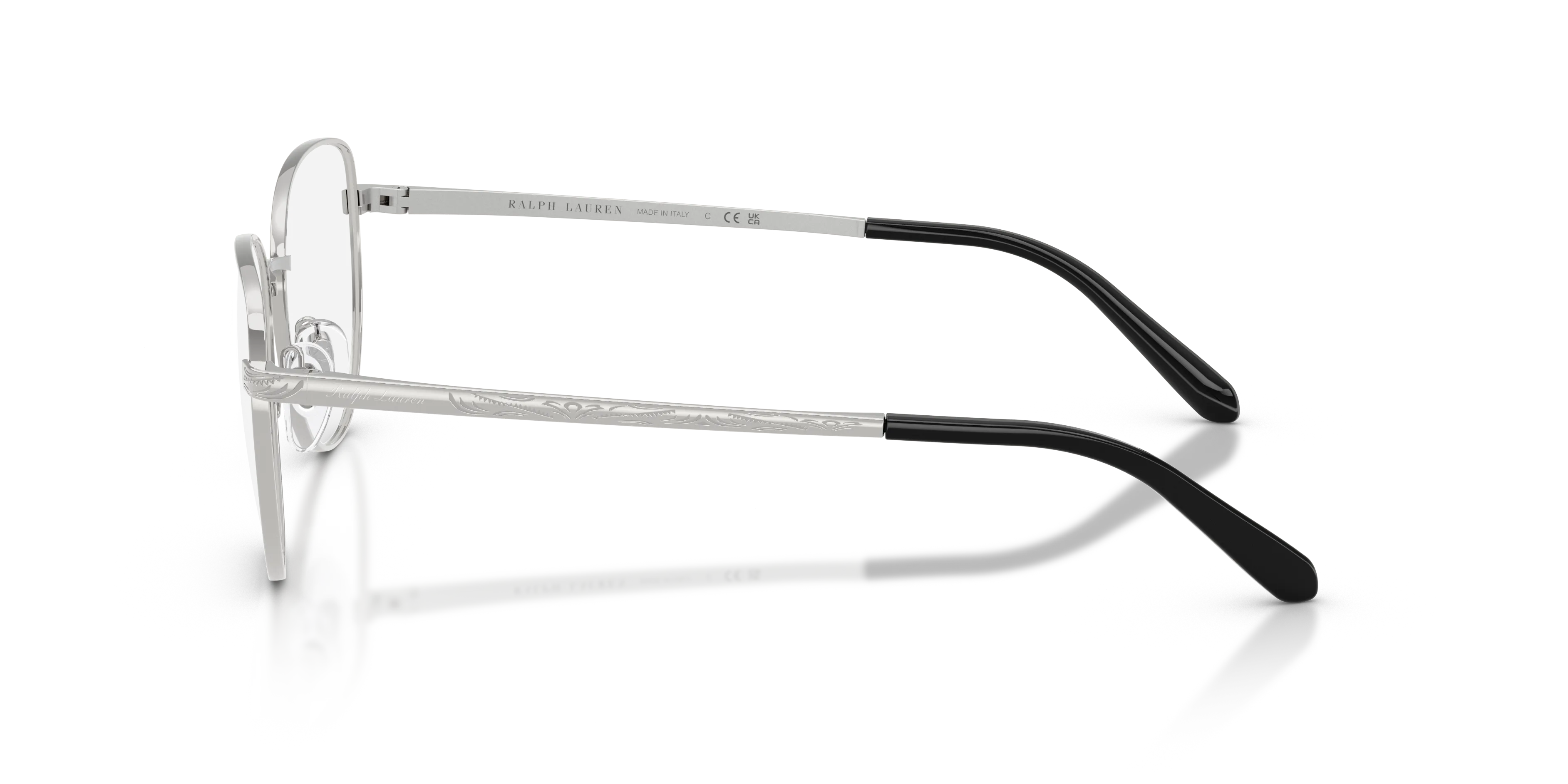 Ralph Lauren RL5141 9001 Montature da vista Metallo Argento Trasparente Rotonda Normale - immagine 4