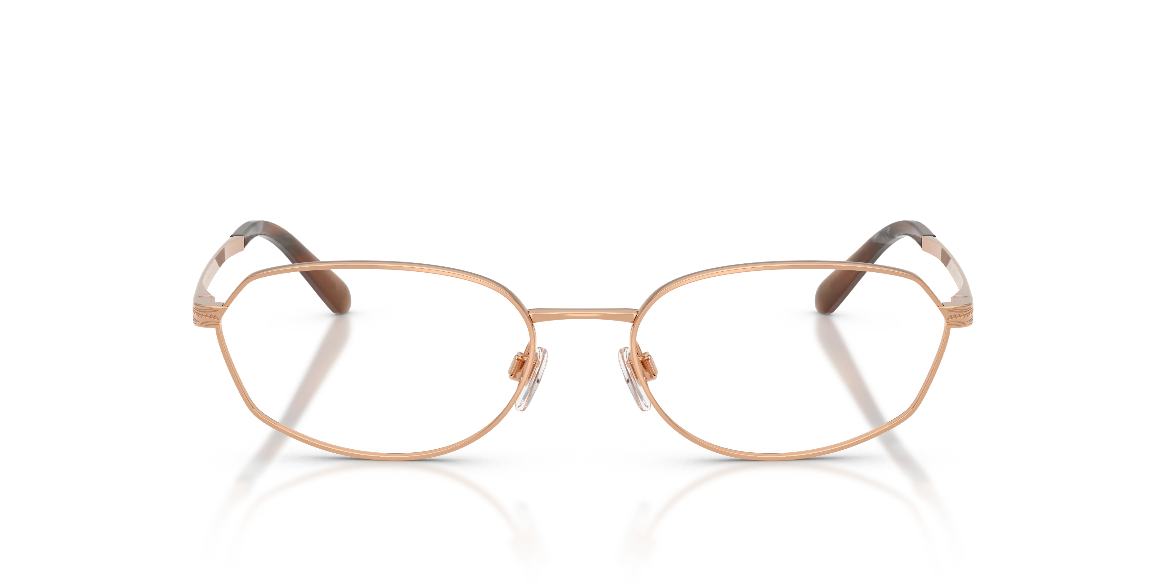 Ralph Lauren RL5140 9329 Montature da vista Metallo Rosa Trasparente Geometrica Normale - immagine 3