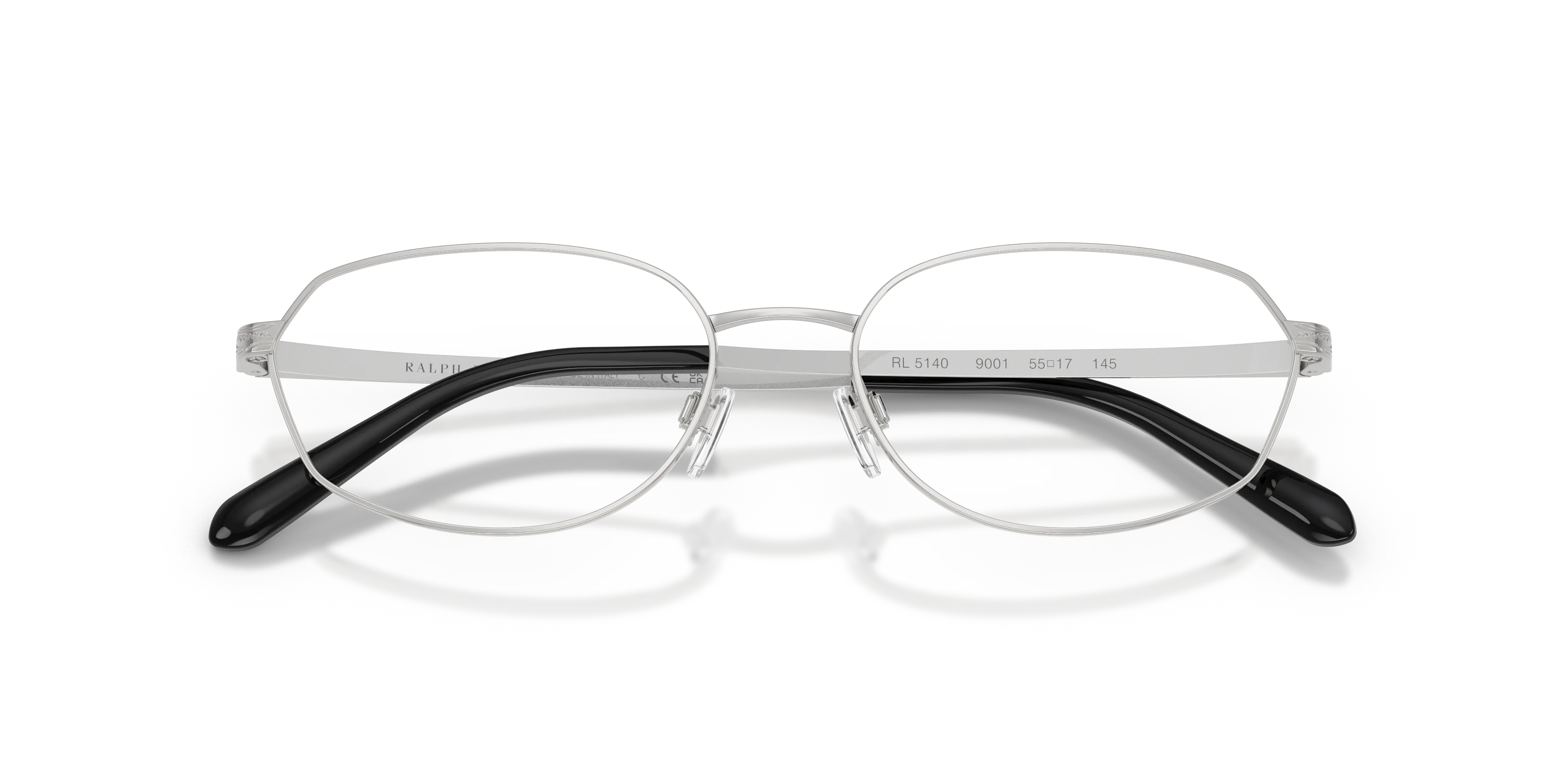Ralph Lauren RL5140 9001 Montature da vista Metallo Argento Trasparente Geometrica Normale - immagine 2