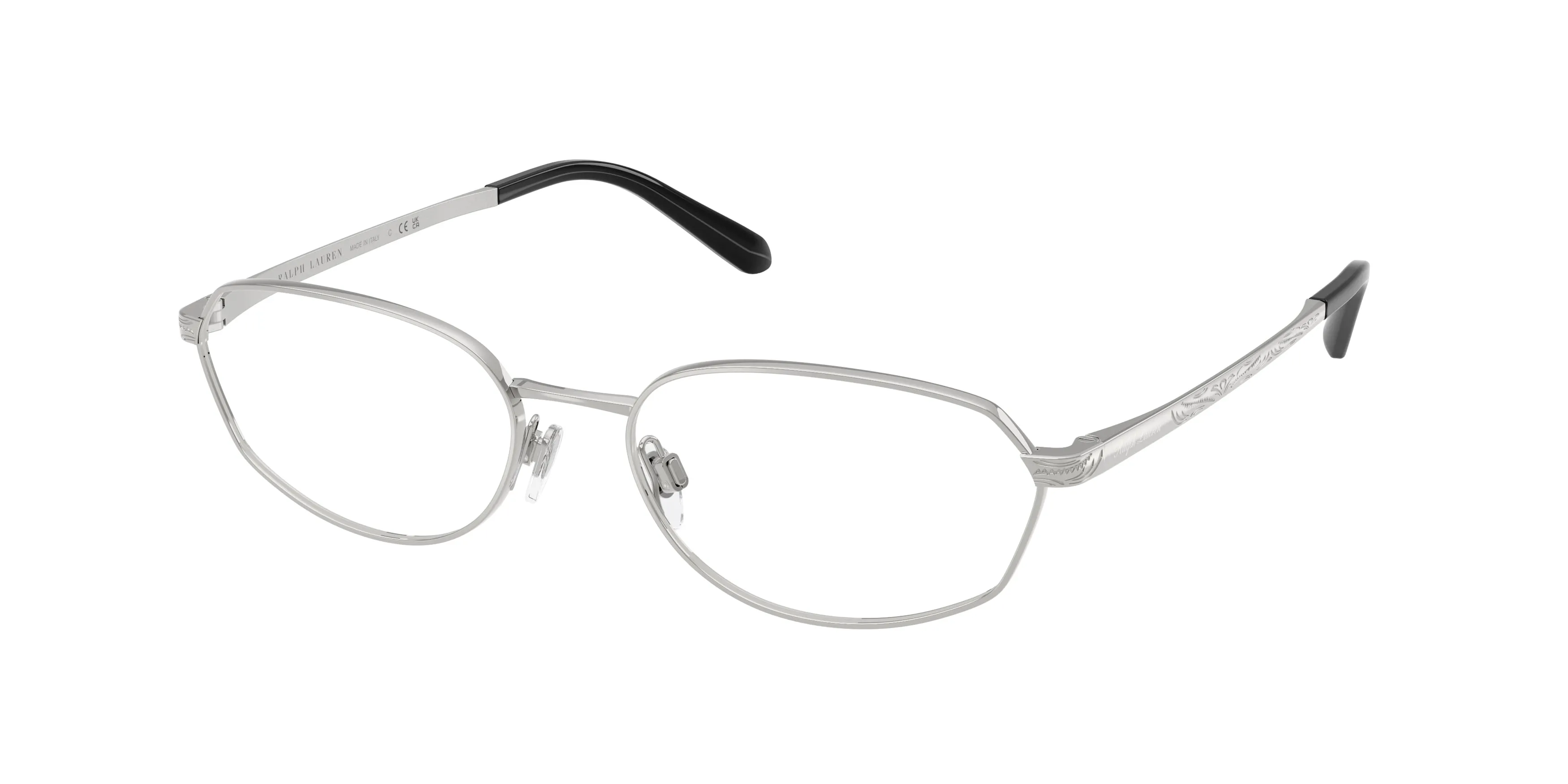 Ralph Lauren RL5140 9001 Montature da vista Metallo Argento Trasparente Geometrica Normale - immagine 1