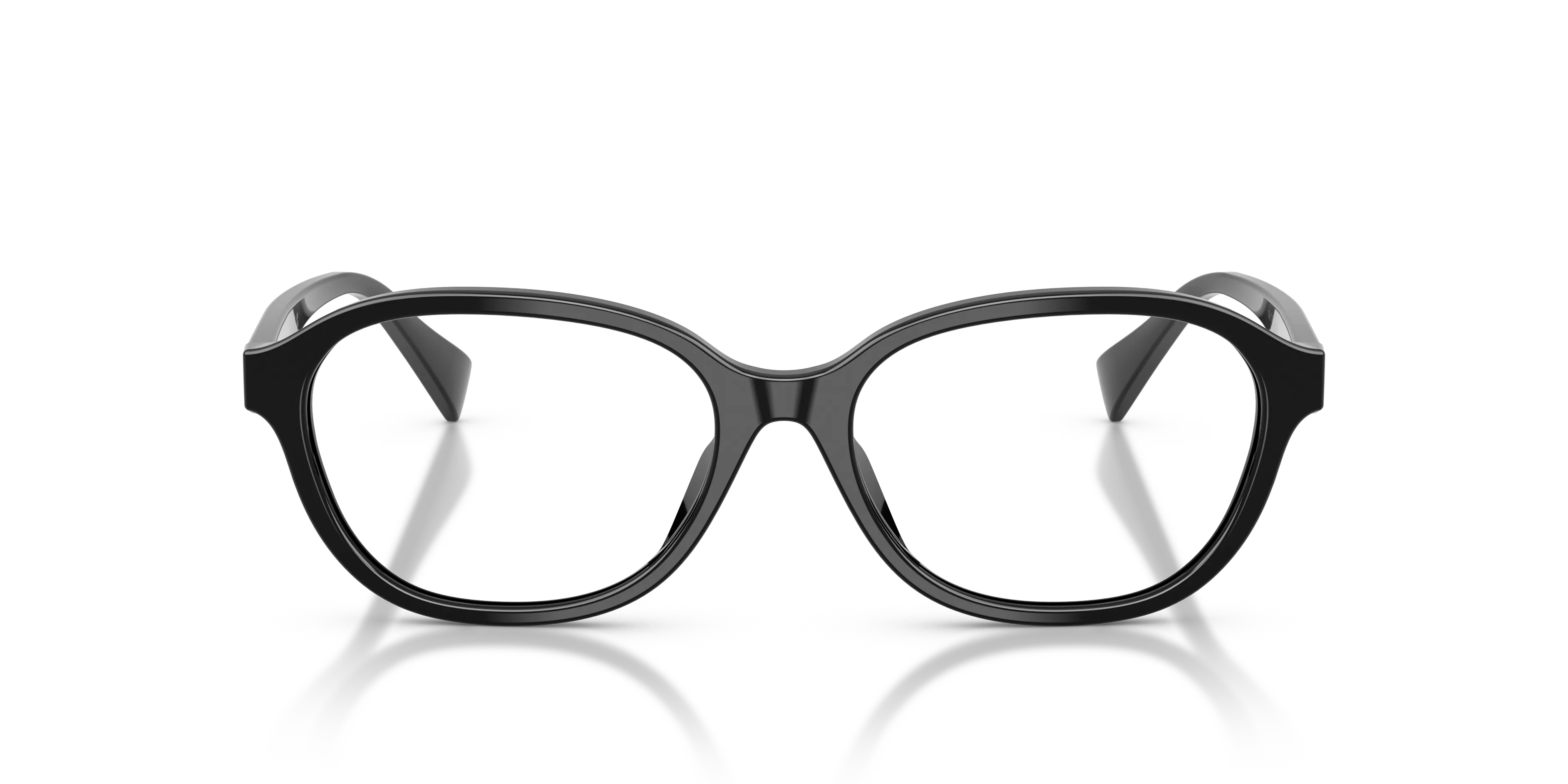 Ralph Lauren RA7203U 5001 Montature da vista Acetato Nero Trasparente Pillow Normale - immagine 3