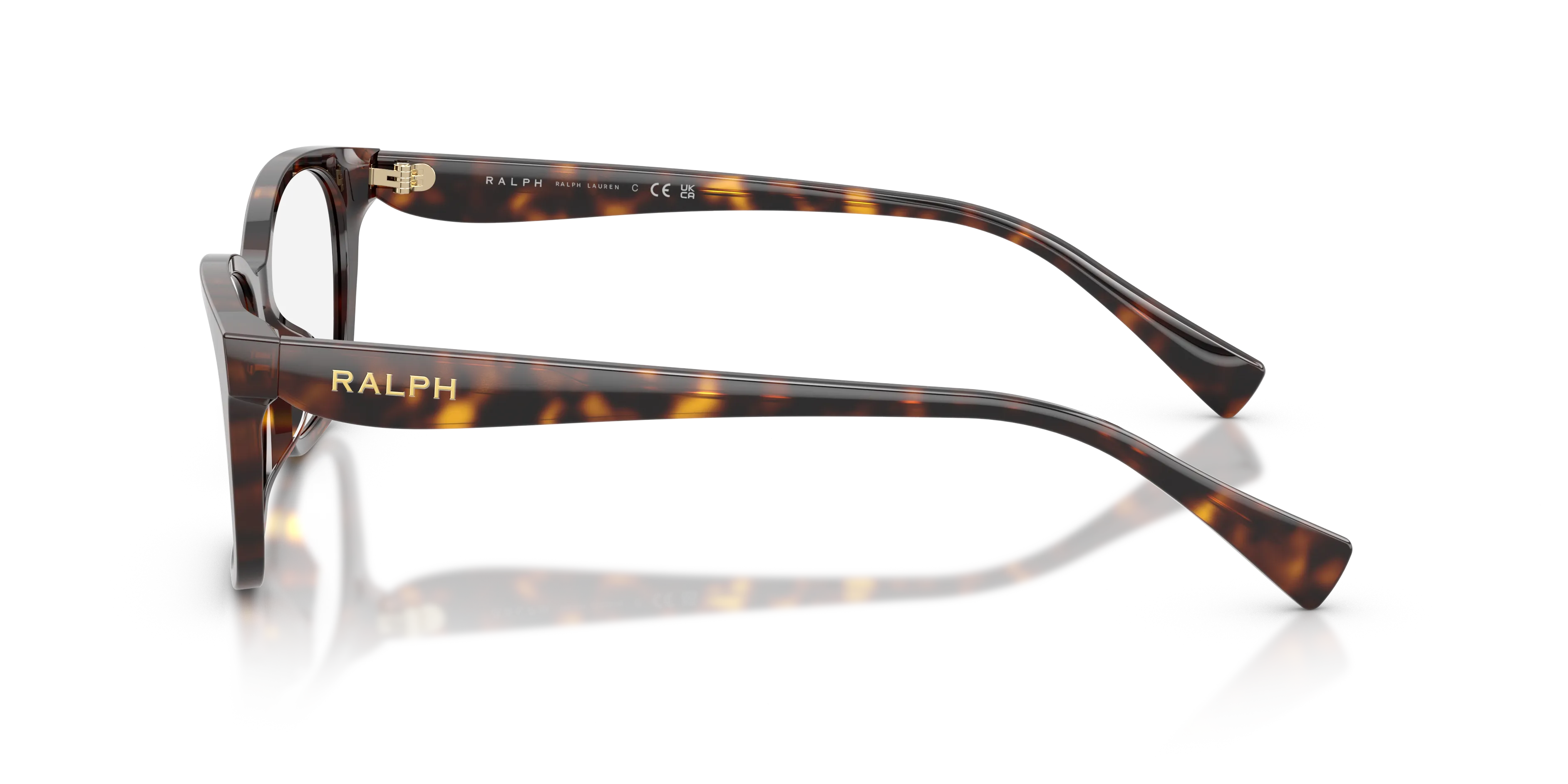 Ralph Lauren RA7202U 5003 Montature da vista Acetato Tartaruga Trasparente Geometrica Normale - immagine 4