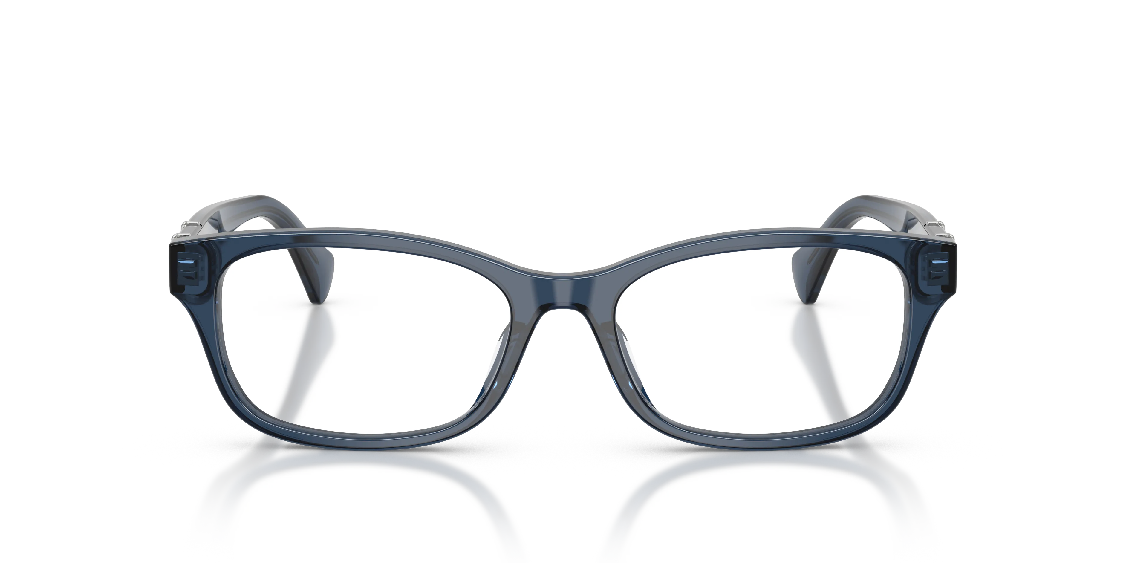 Ralph Lauren RA7201U 6119 Montature da vista Acetato Blu Trasparente Squadrata Normale - immagine 3