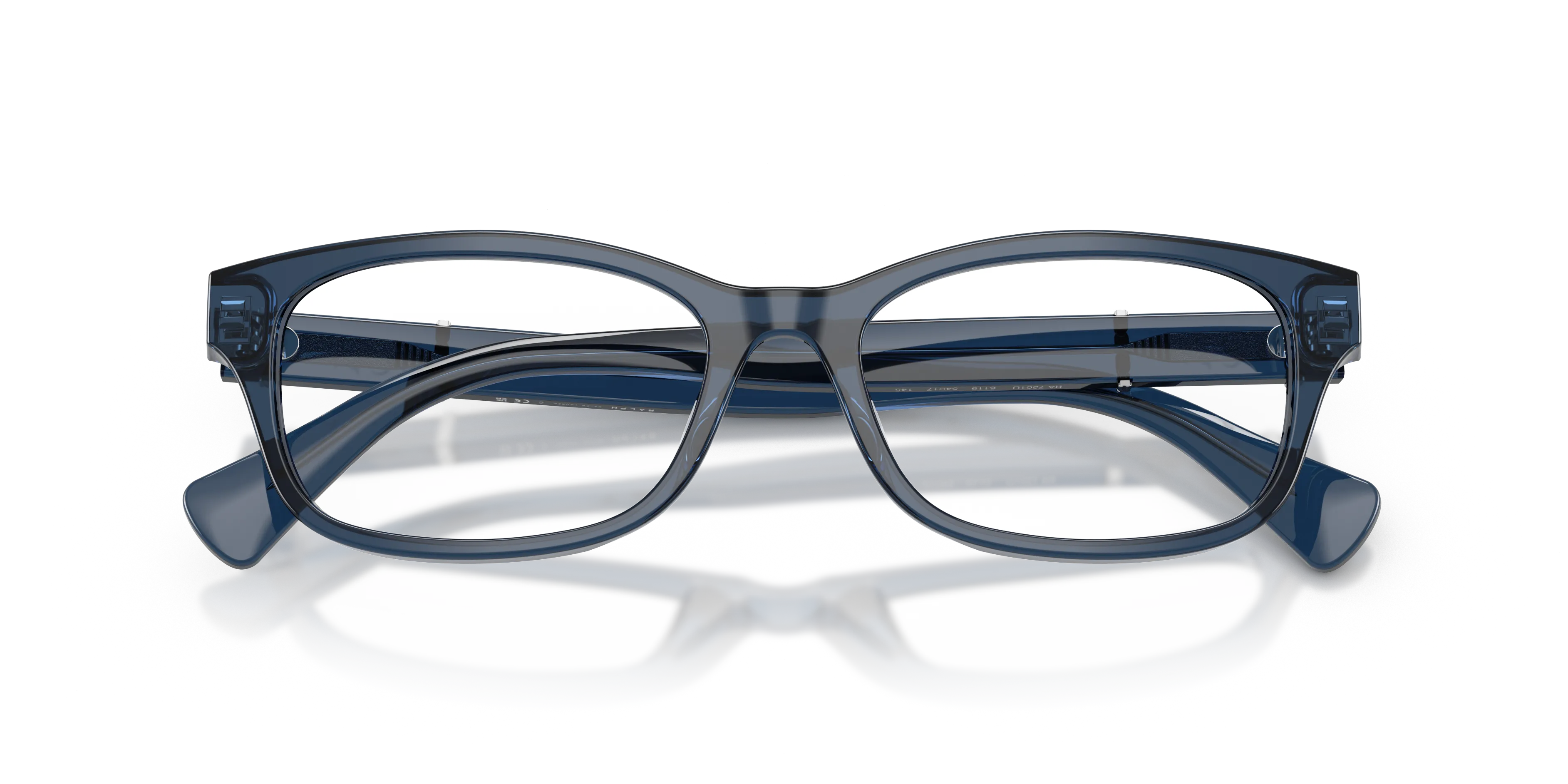 Ralph Lauren RA7201U 6119 Montature da vista Acetato Blu Trasparente Squadrata Normale - immagine 2