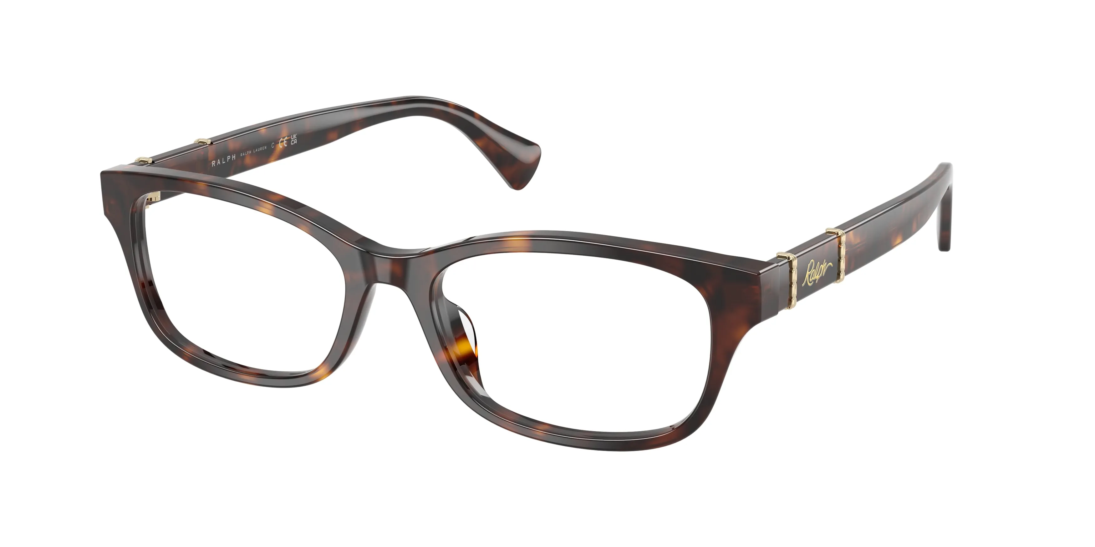 Ralph Lauren RA7201U 5003 Montature da vista Acetato Tartaruga Trasparente Squadrata Normale - immagine 1