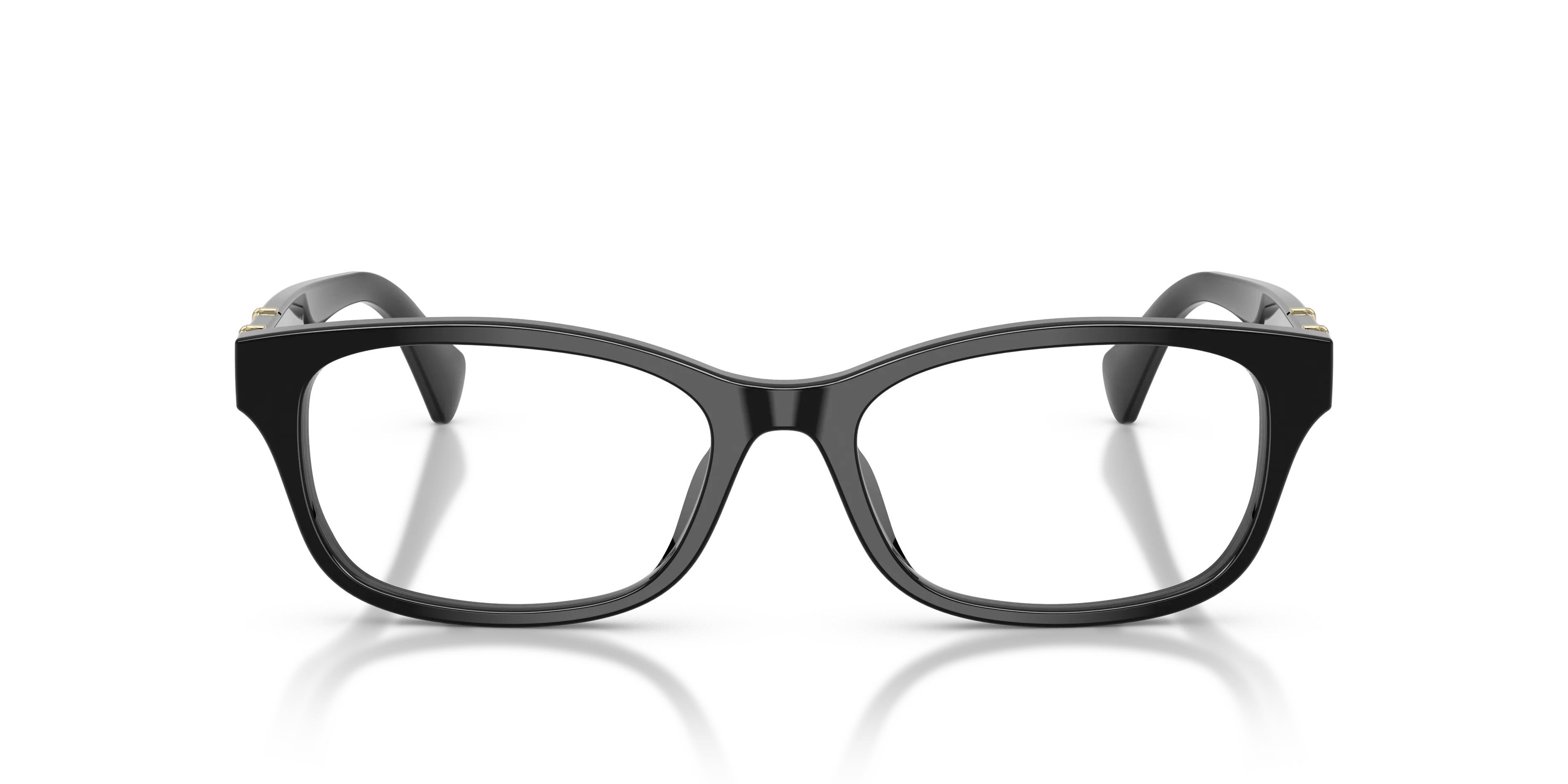 Ralph Lauren RA7201U 5001 Montature da vista Acetato Nero Trasparente Squadrata Normale - immagine 3