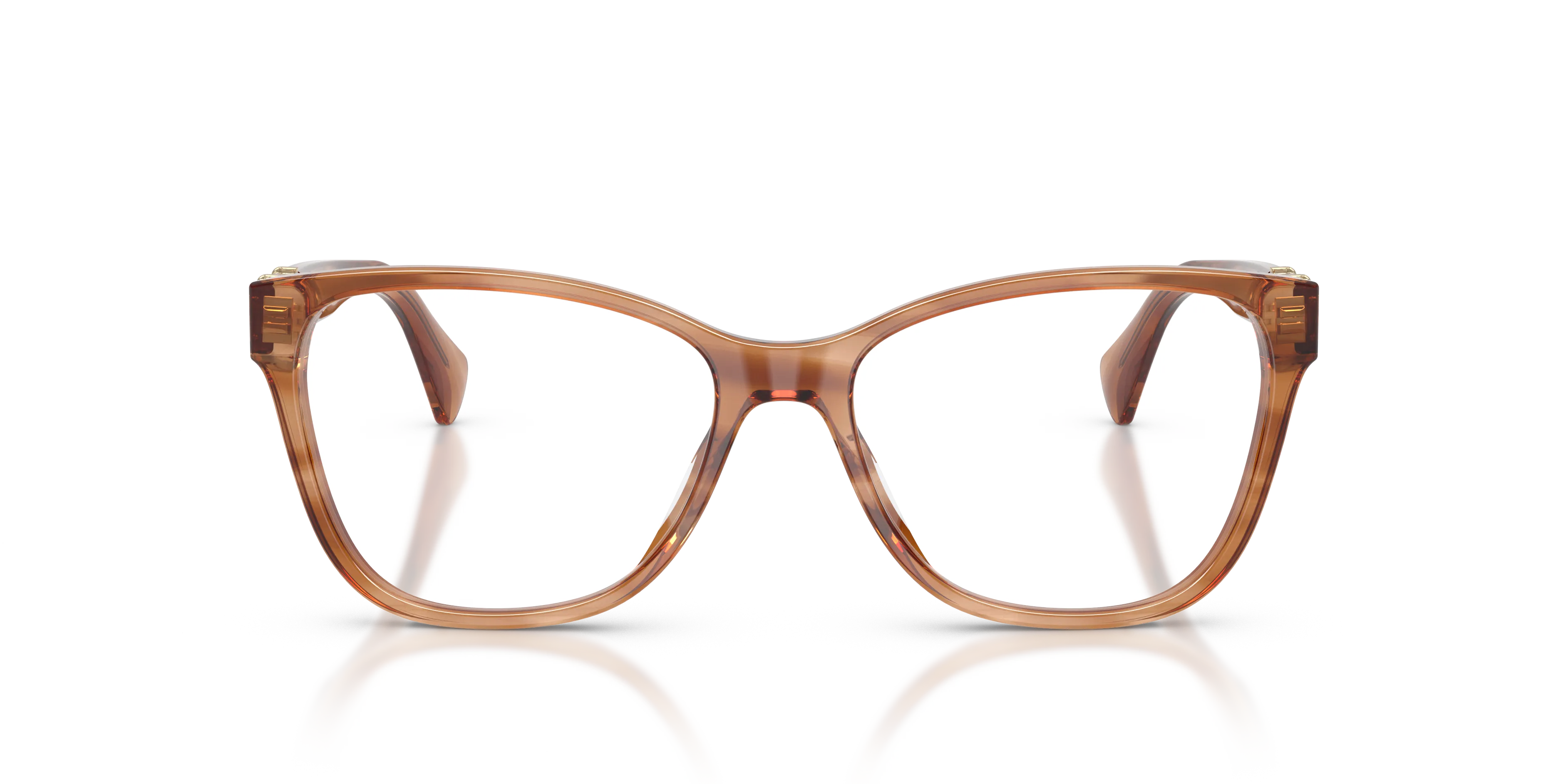 Ralph Lauren RA7199U 6384 Montature da vista Acetato Tartaruga Trasparente Farfalla Normale - immagine 3