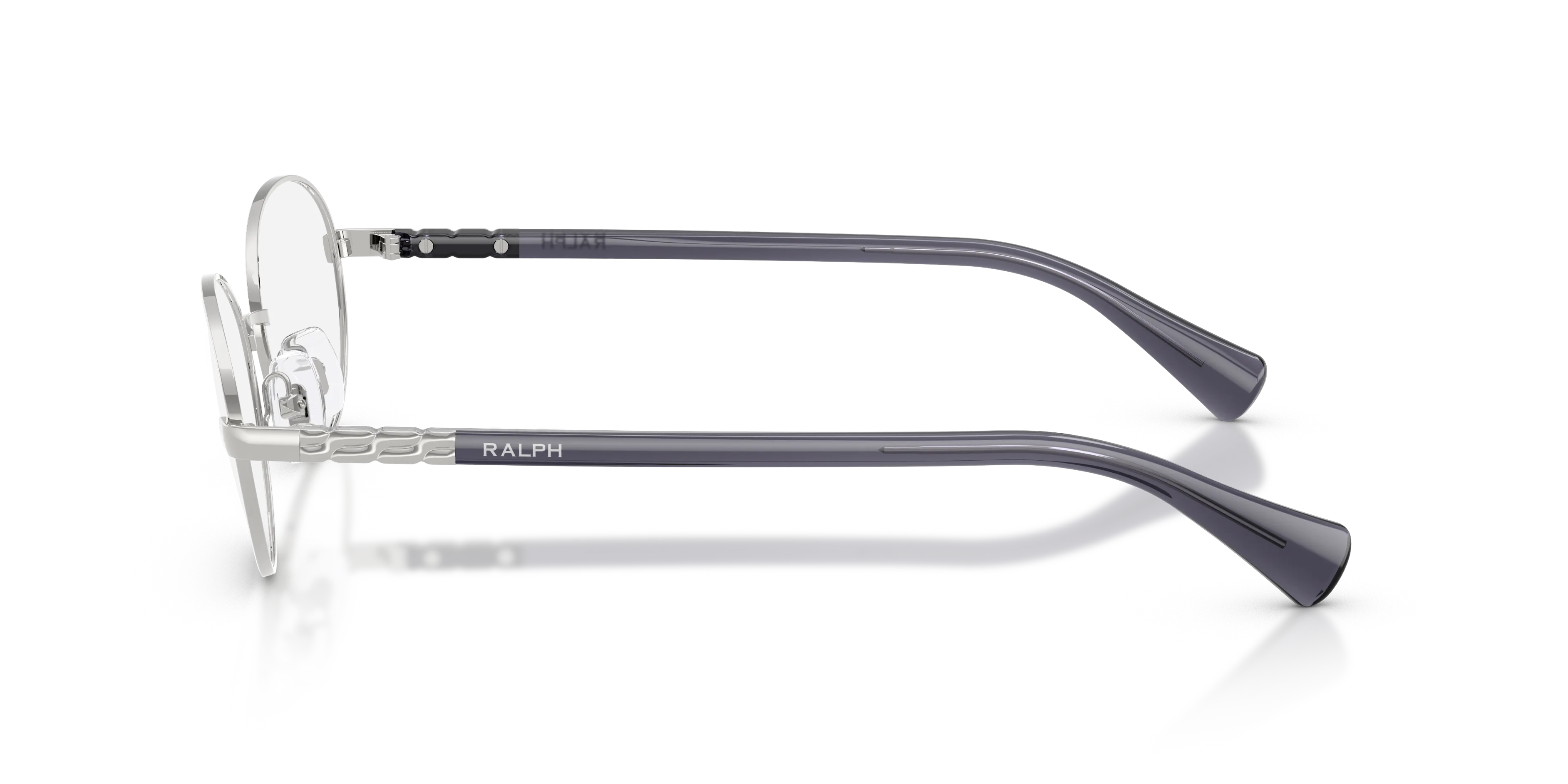 Ralph Lauren RA6066 9001 Montature da vista Metallo Argento Trasparente Rotonda Normale - immagine 4