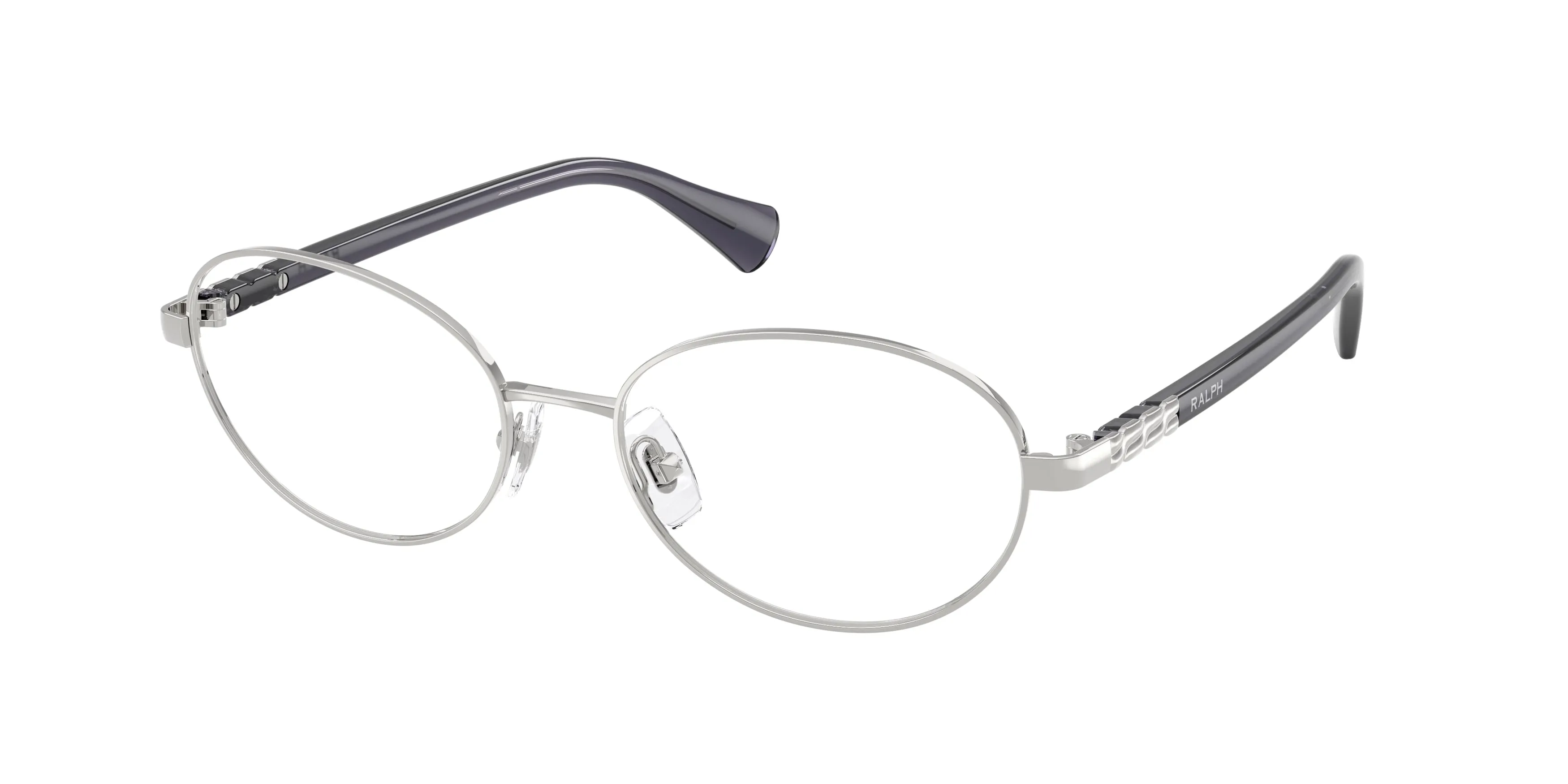 Ralph Lauren RA6066 9001 Montature da vista Metallo Argento Trasparente Rotonda Normale - immagine 1