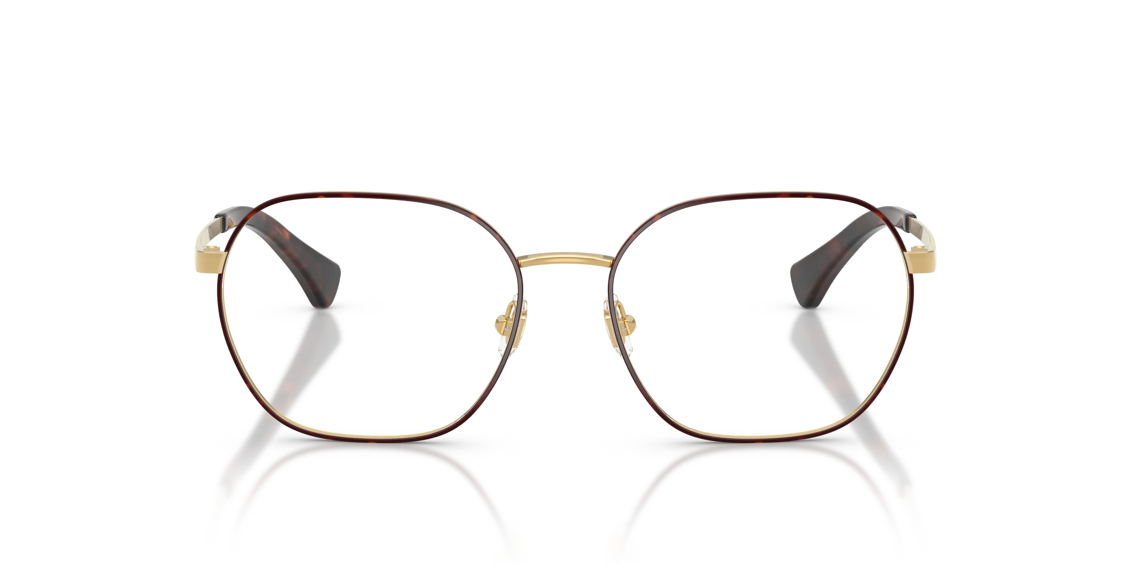 Ralph Lauren RA6051 9454 Montature da vista Metallo Marrone Trasparente Geometrica Normale - immagine 3