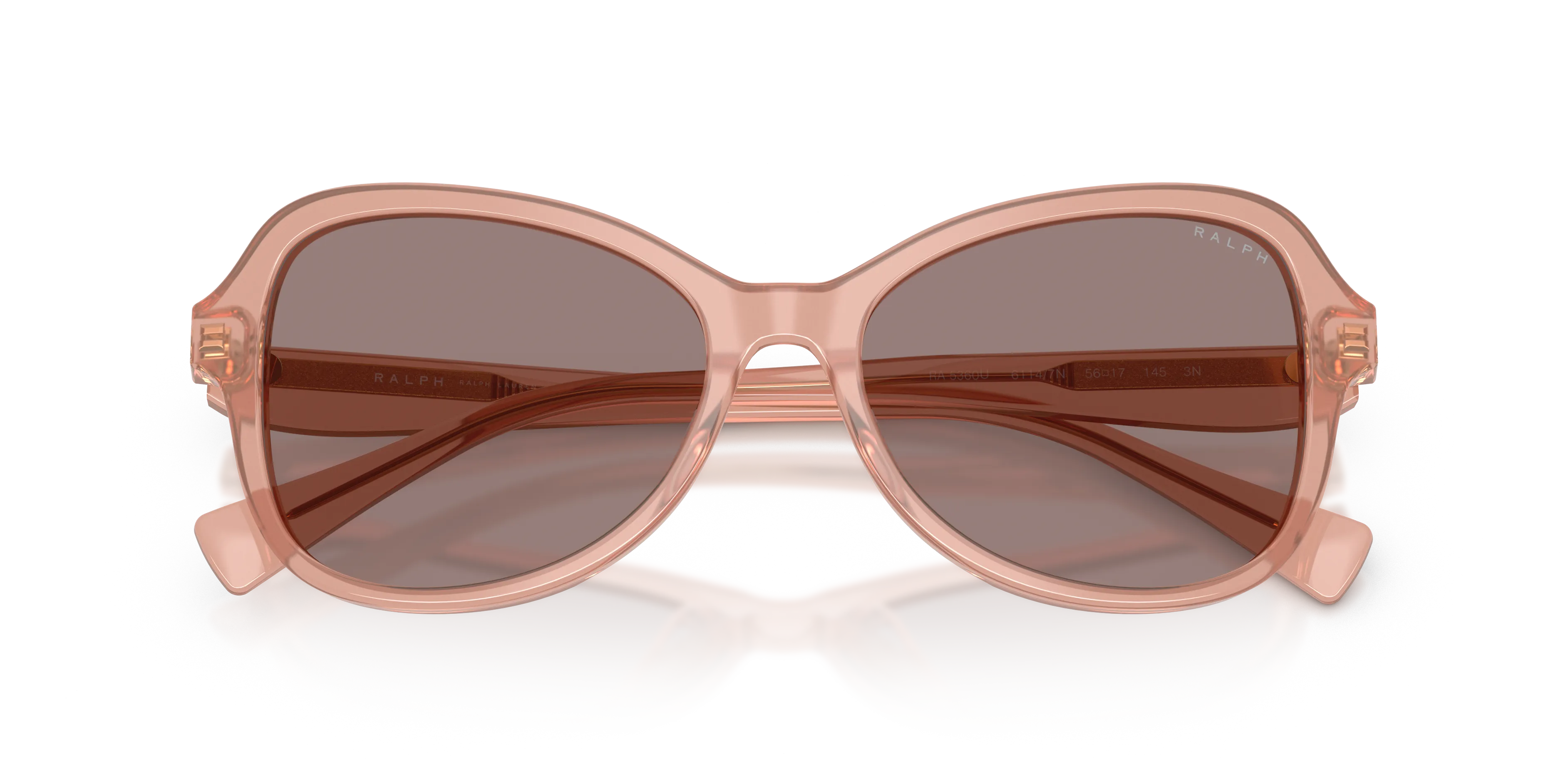 Ralph Lauren RA5360U 61147N Occhiali da sole Acetato Giallo Oro Farfalla Normale - immagine 2