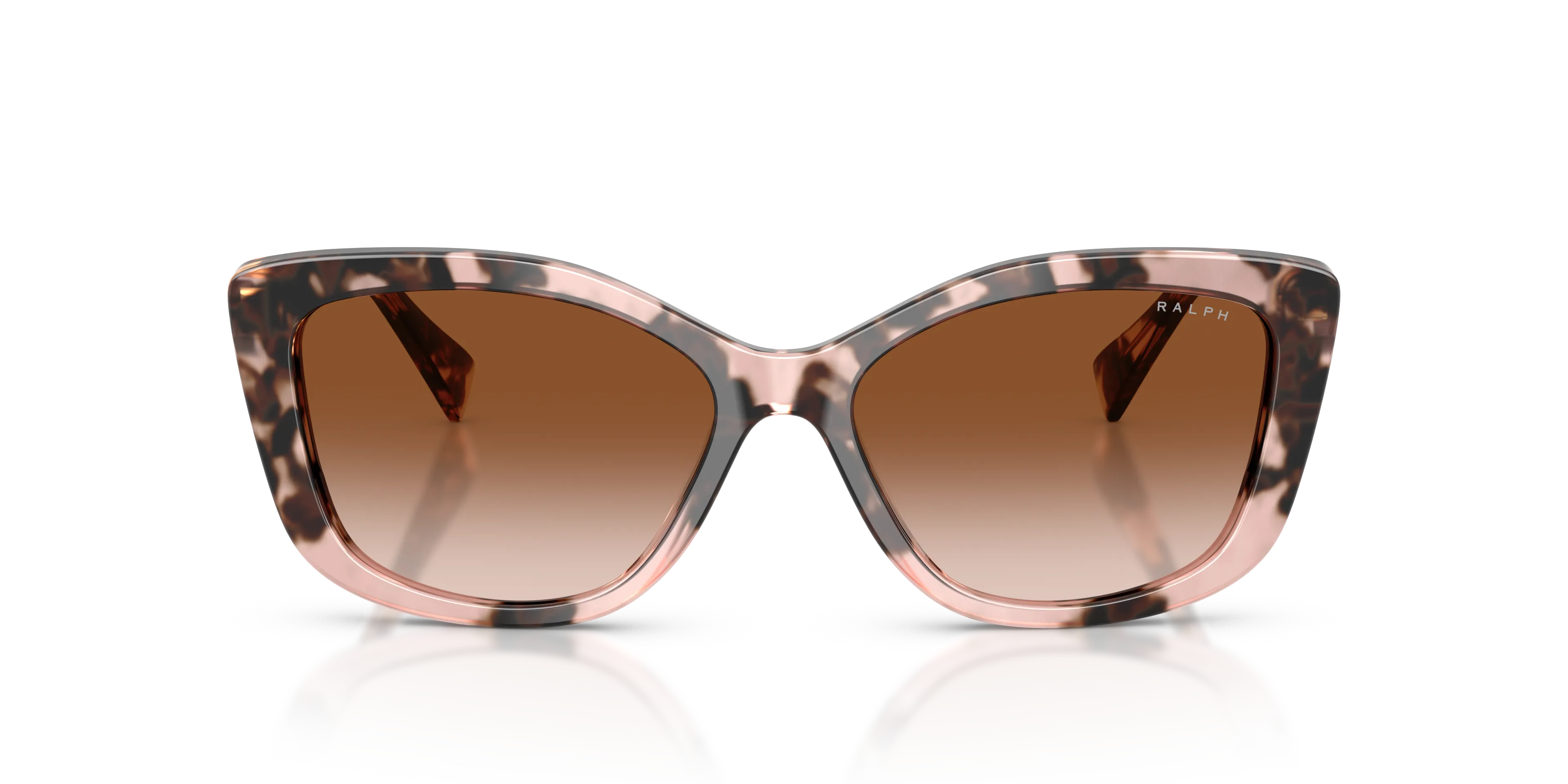 Ralph Lauren RA5358U 605813 Occhiali da sole Acetato Tartaruga Marrone Geometrica Normale Sfumato - immagine 3