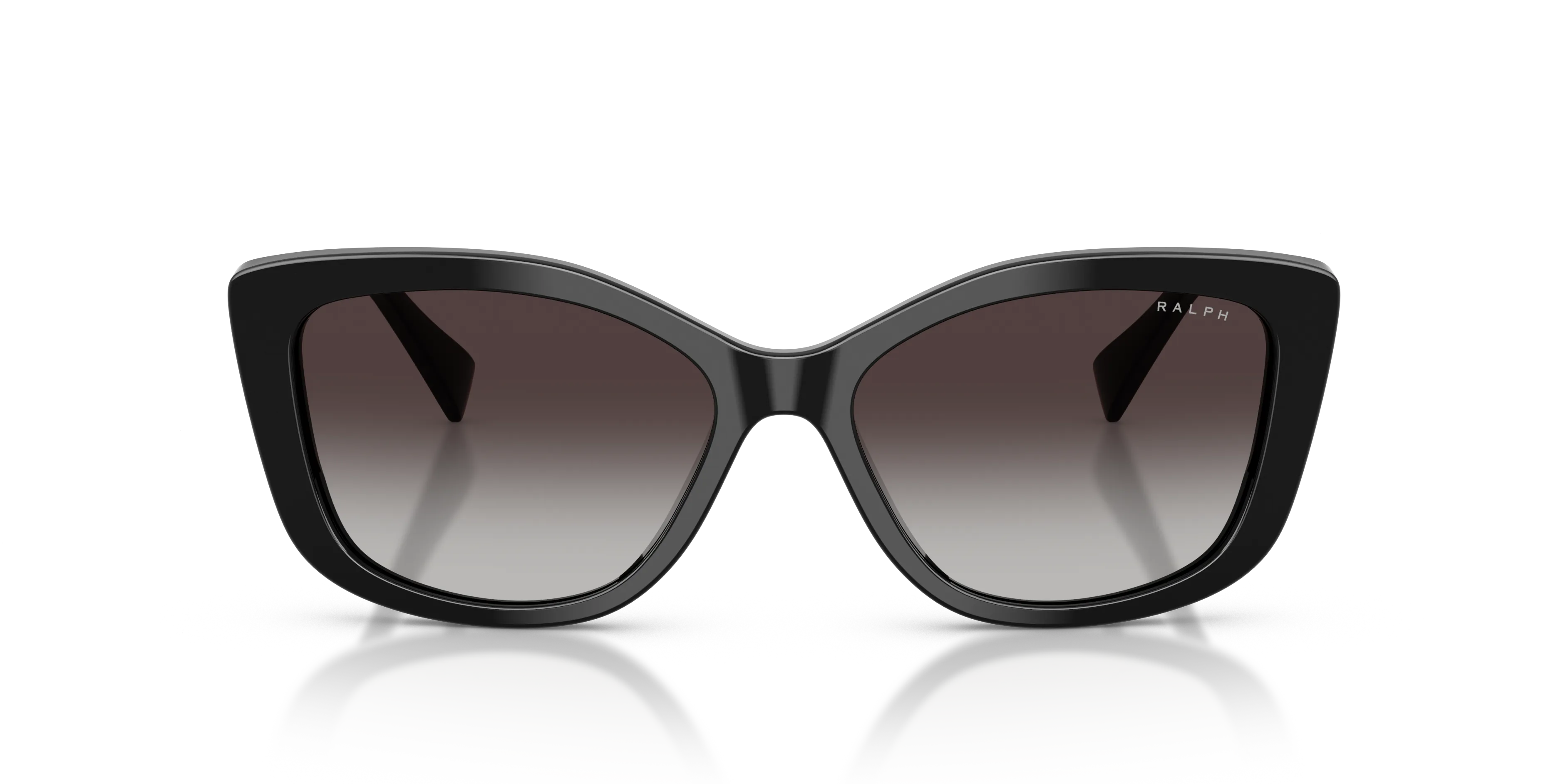 Ralph Lauren RA5358U 50018G Occhiali da sole Acetato Nero Grigio Geometrica Normale Sfumato - immagine 3