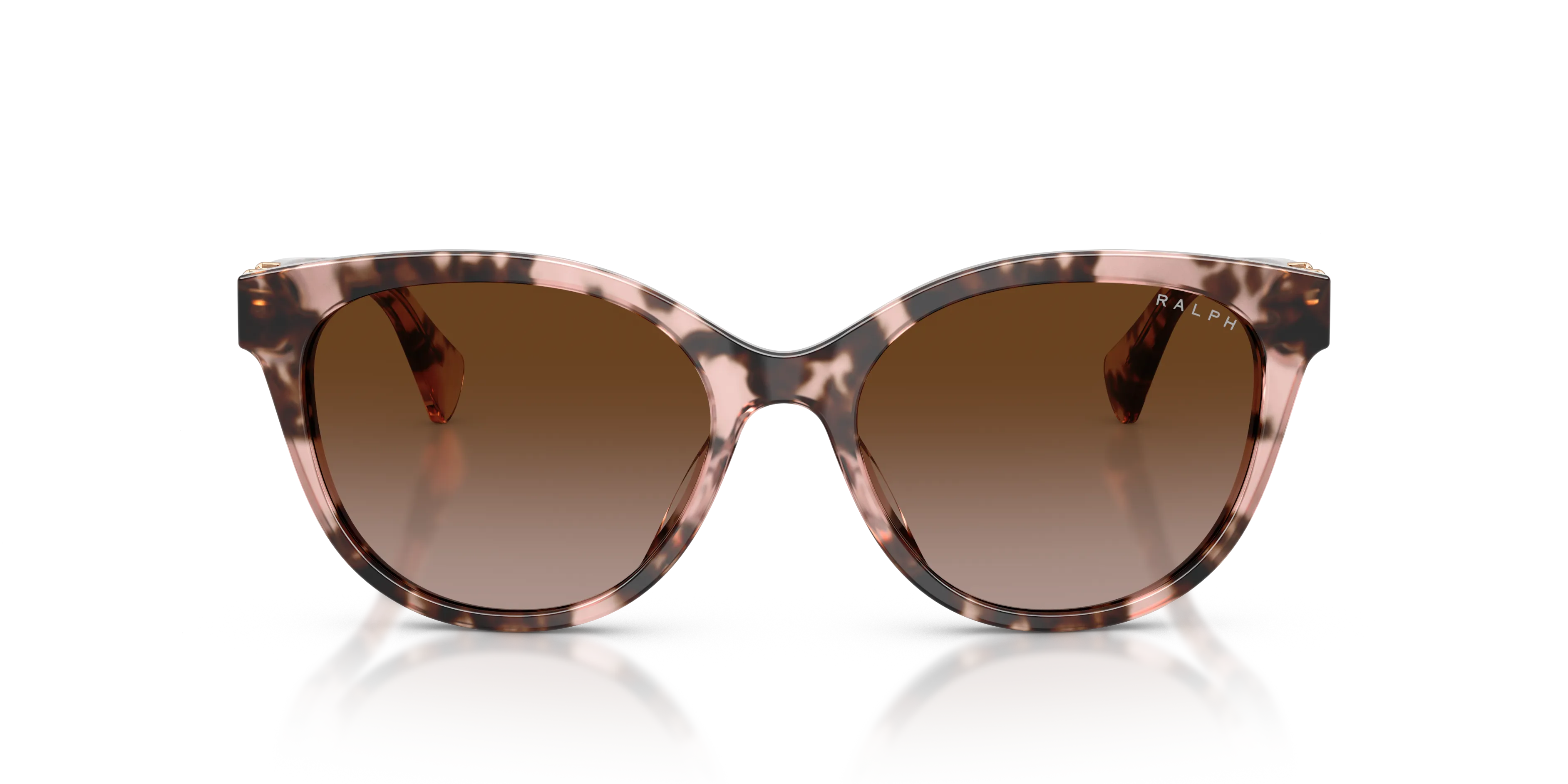 Ralph Lauren RA5357U 605813 Occhiali da sole Acetato Tartaruga Marrone Rotonda Normale Sfumato - immagine 3