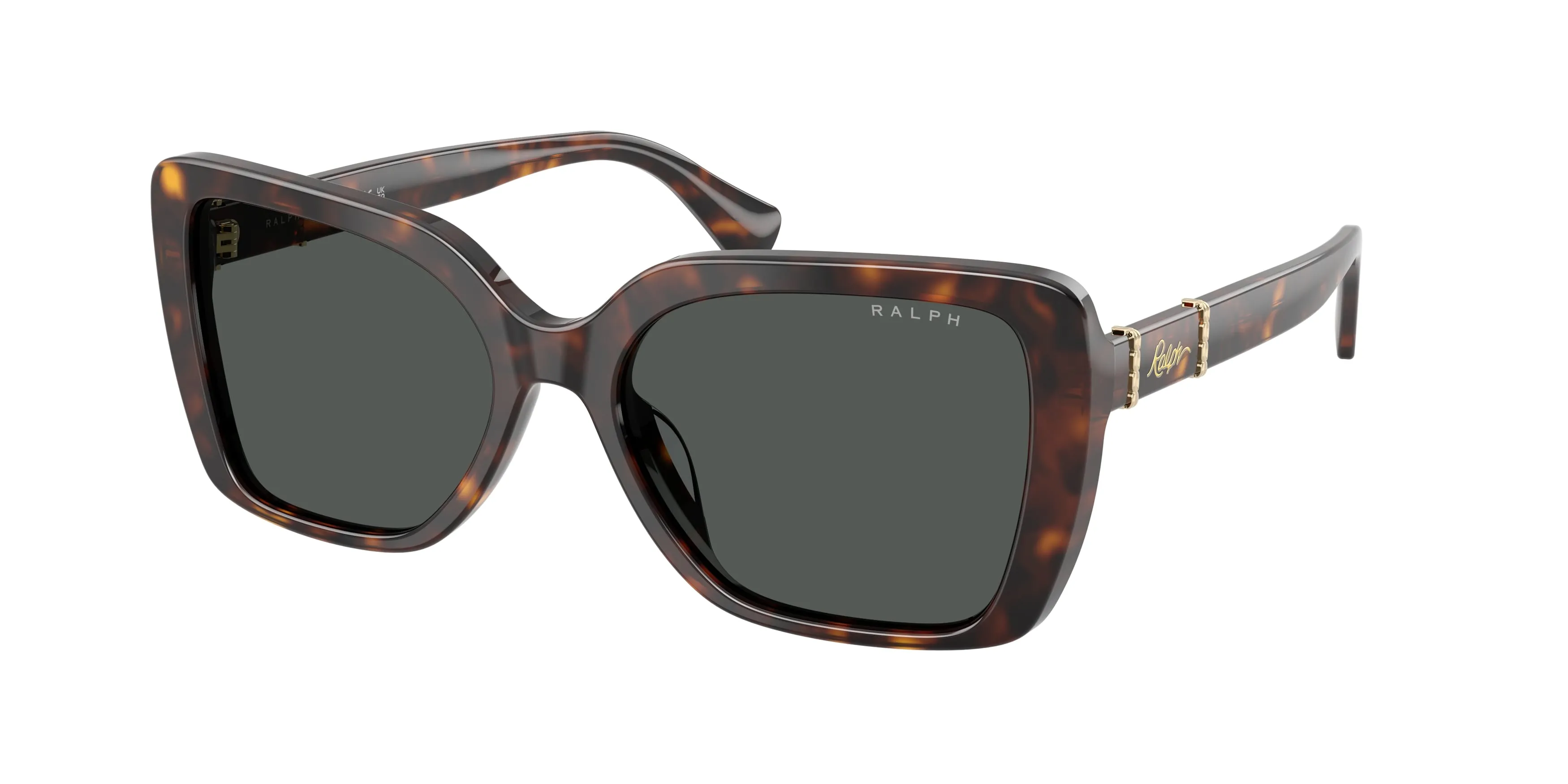Ralph Lauren RA5356U 500387 Occhiali da sole Acetato Marrone Grigio Squadrata Normale - immagine 1